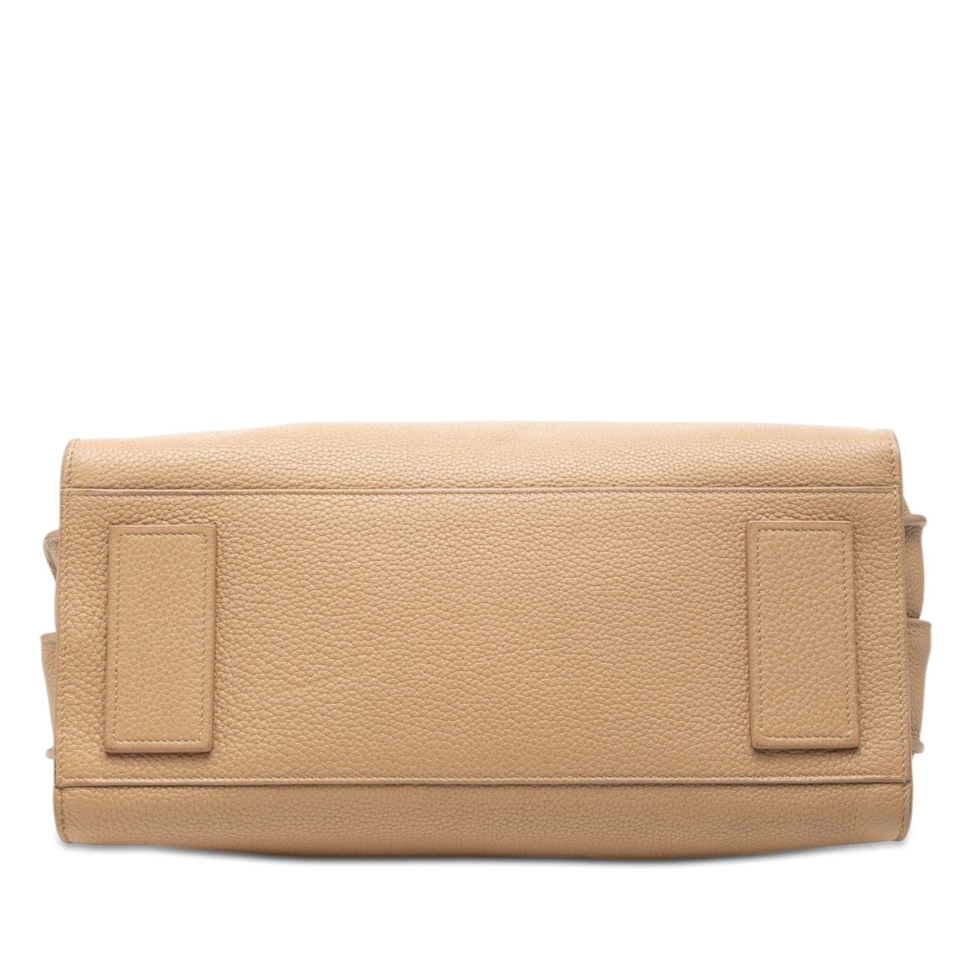 Saint Laurent Small Grained Calfskin Supple Sac De Jour Satchel