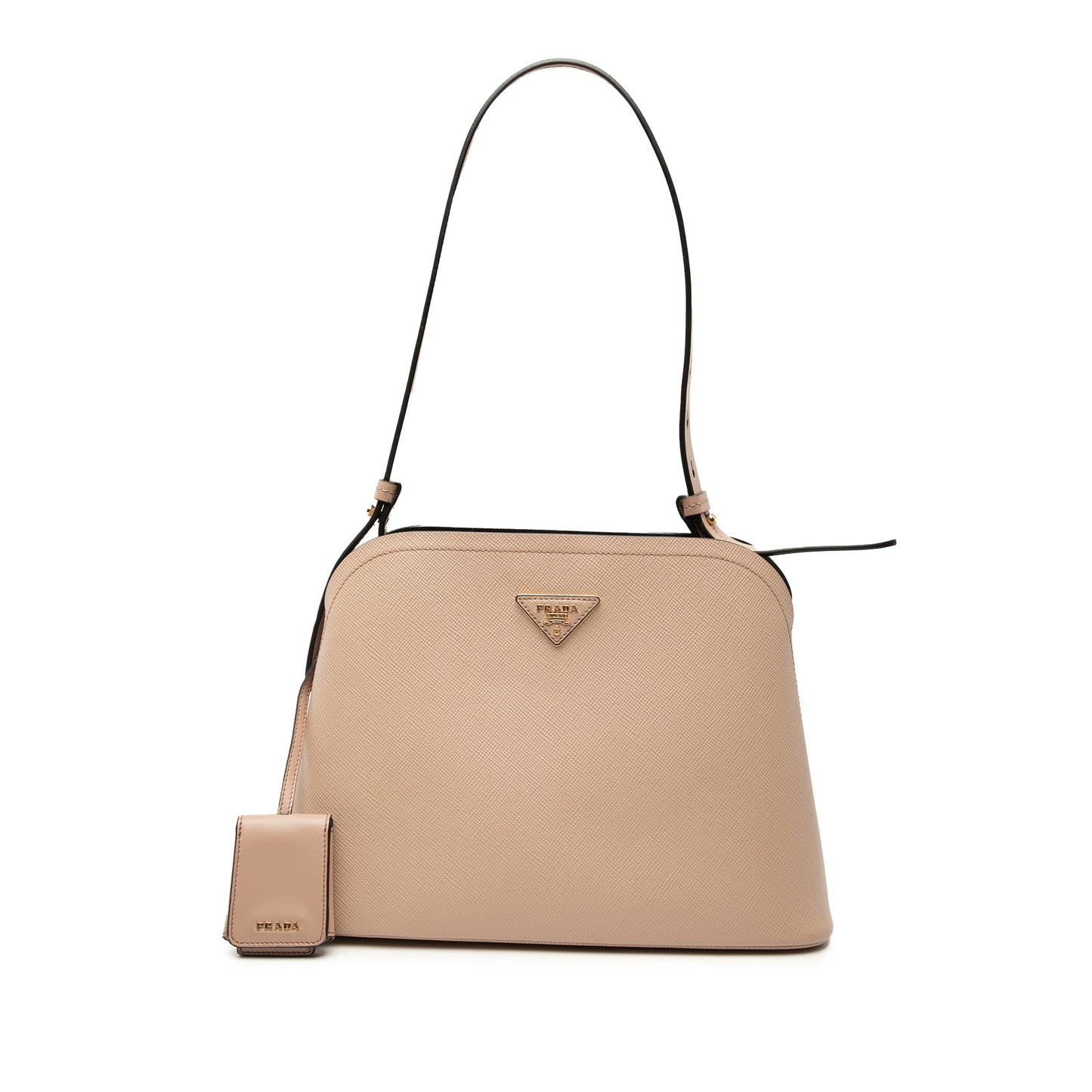 Small Saffiano Cuir Matinee Satchel