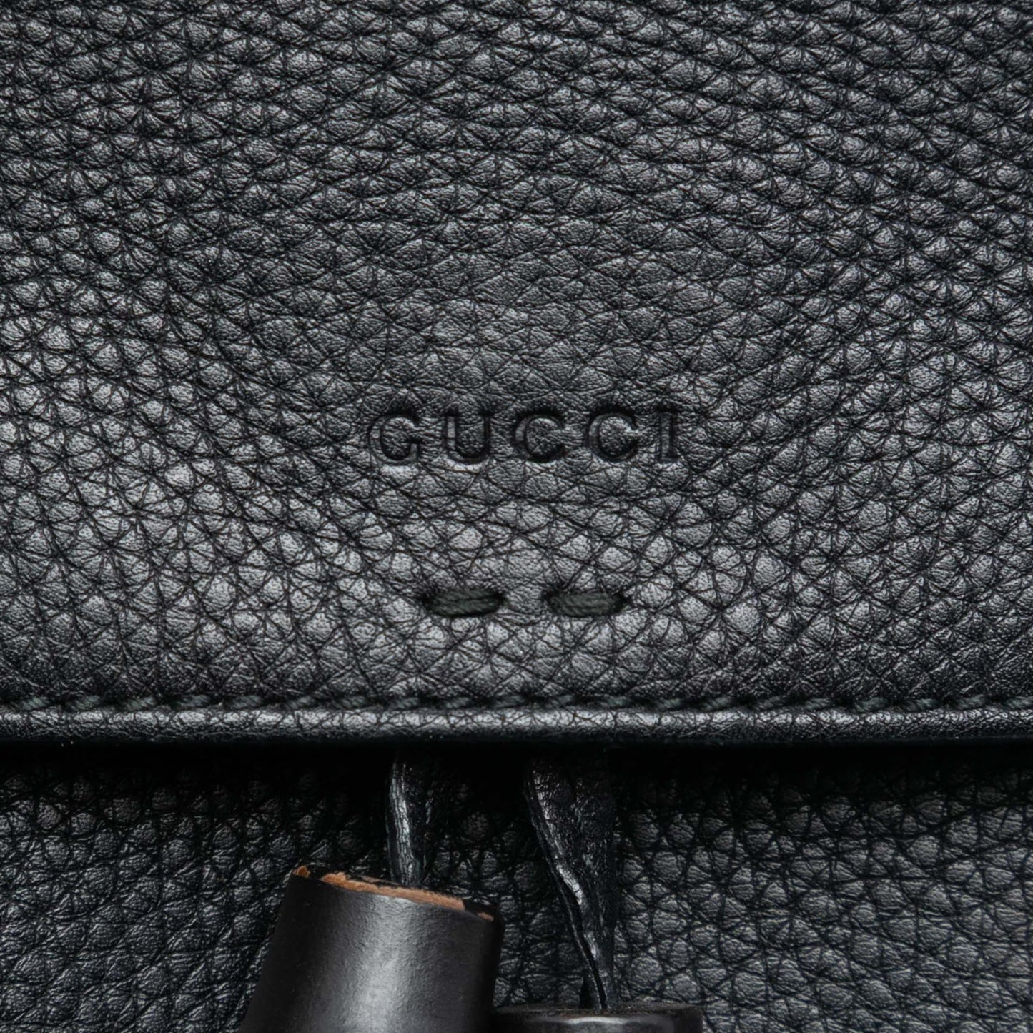 Gucci Medium Leather Bamboo Daily Crossbody