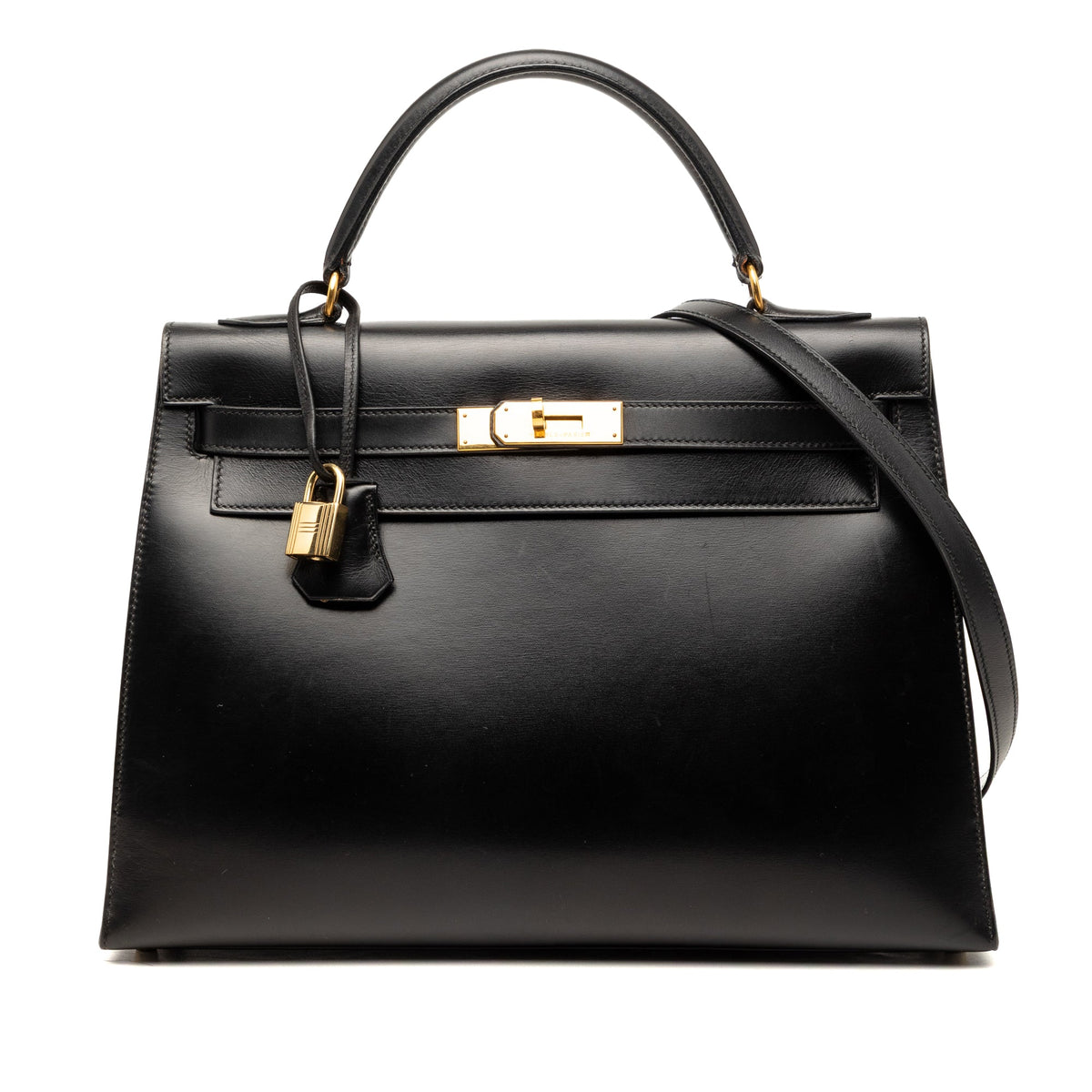 Hermès Box Calf Kelly Sellier 32