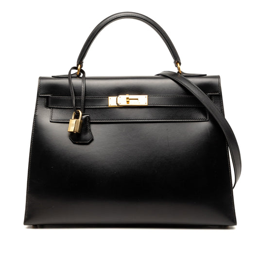 Hermès Box Calf Kelly Sellier 32