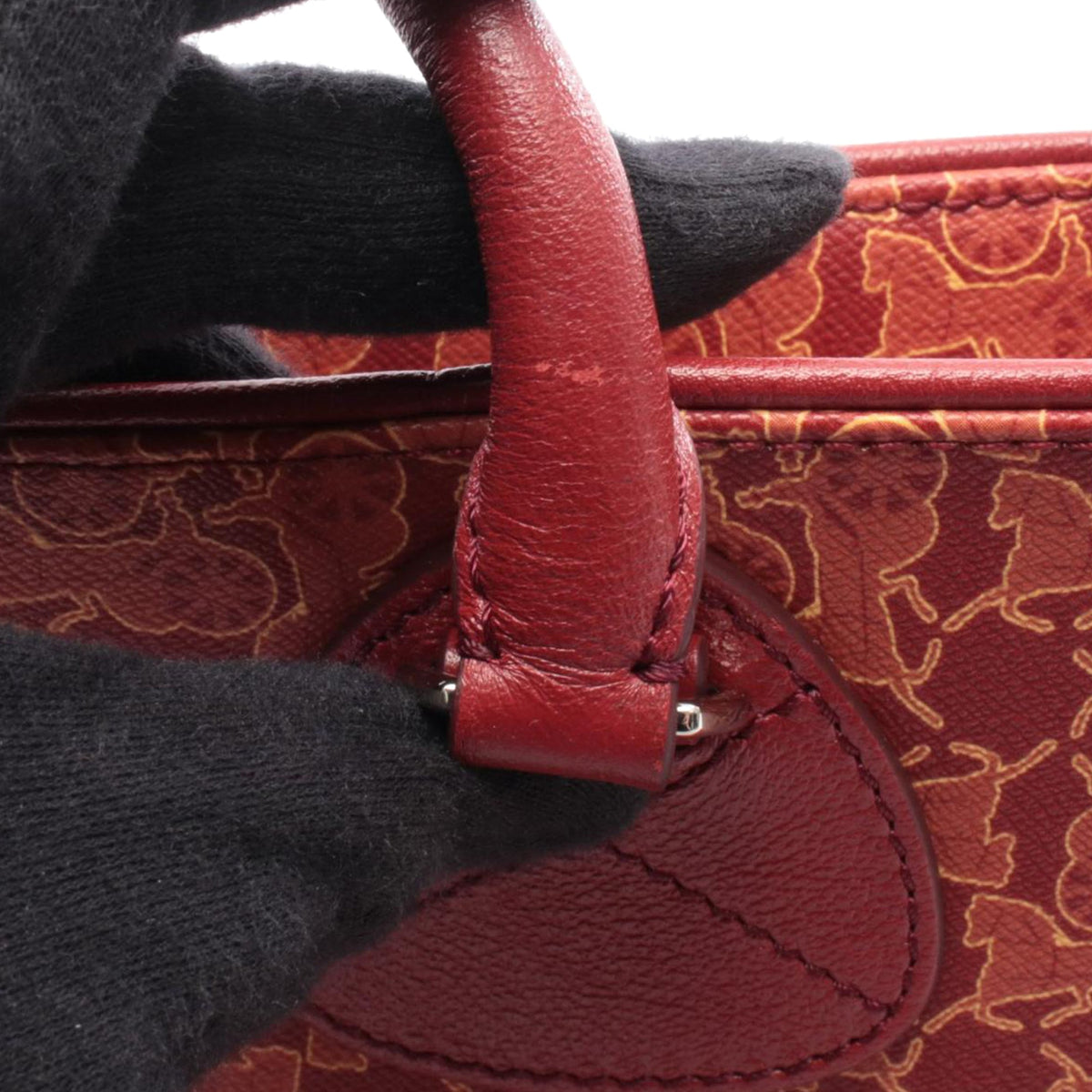 Celine Coated Canvas Sulky Tote