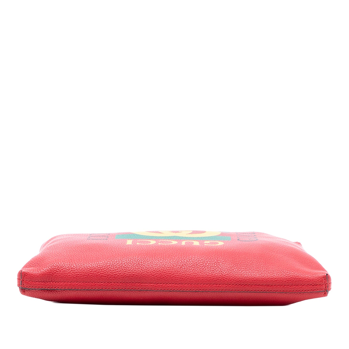 Gucci Medium Leather Logo Portfolio Clutch