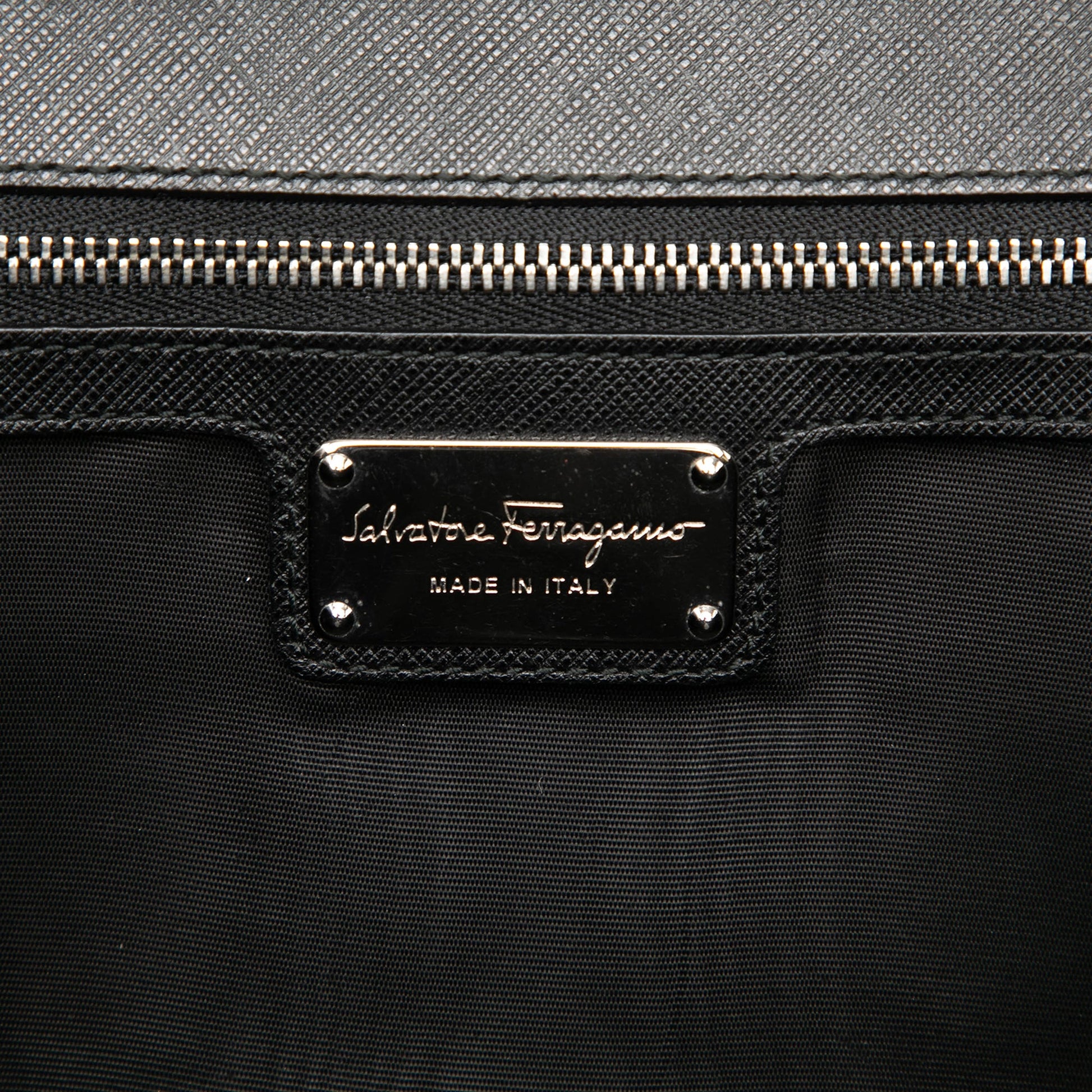 Ferragamo Leather Vara Bow Chain Crossbody