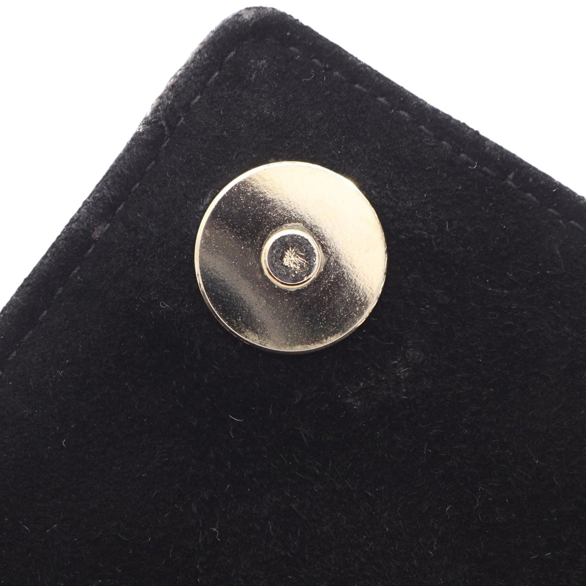 Chanel CC Suede Tassel Crossbody — Black
