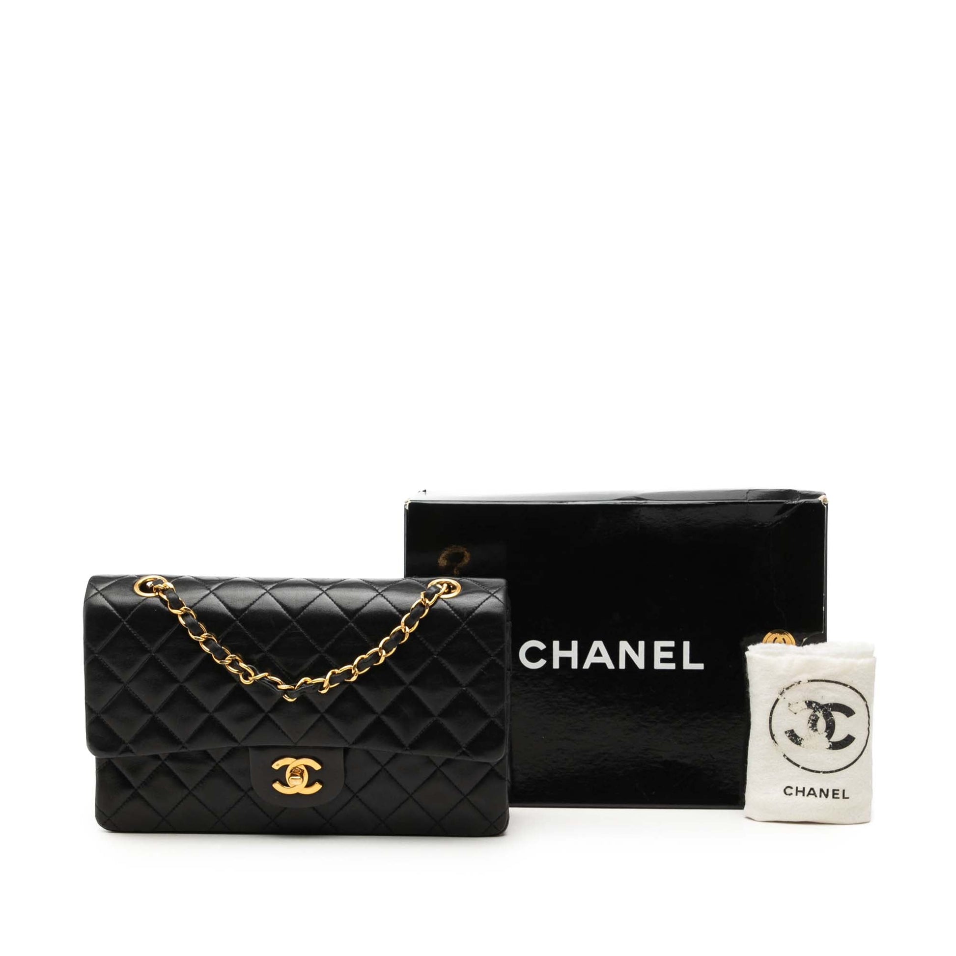 Chanel Medium Classic Lambskin Double Flap