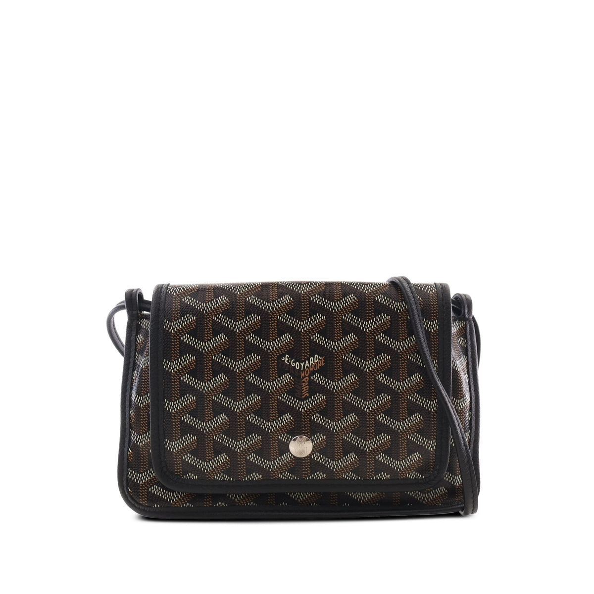 Goyard Goyardine Plumet Pocket Wallet — Black