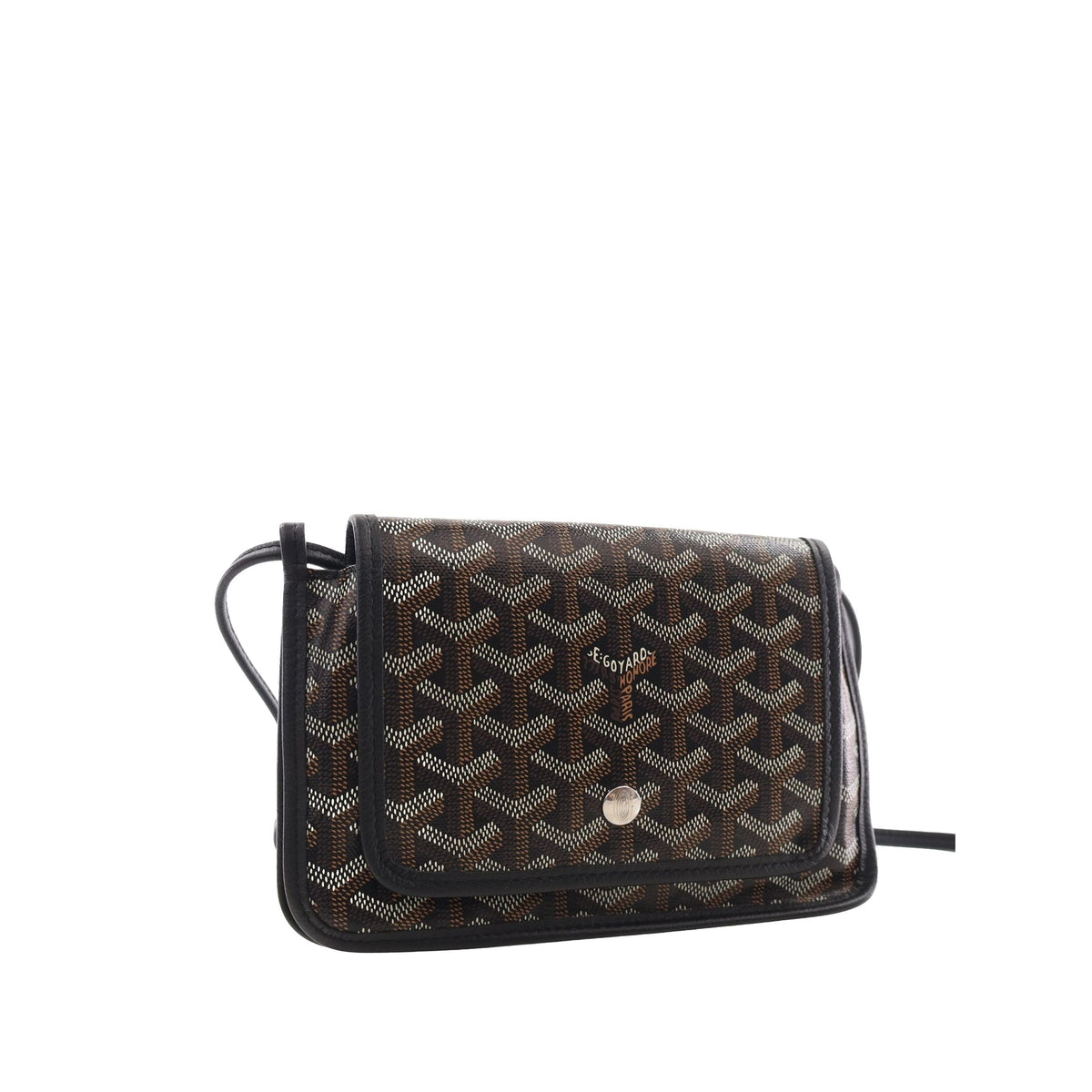 Goyard Goyardine Plumet Pocket Wallet — Black