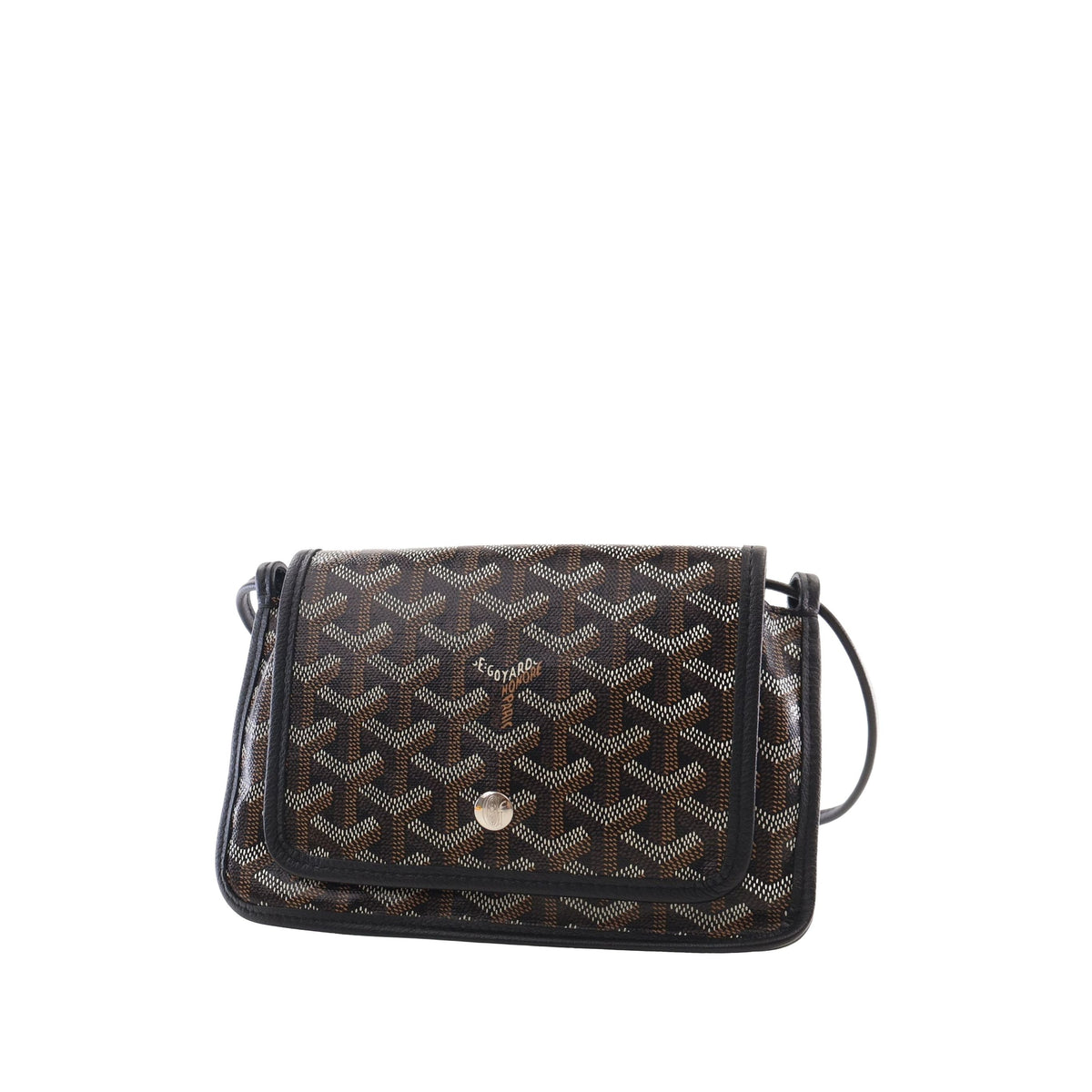 Goyard Goyardine Plumet Pocket Wallet — Black
