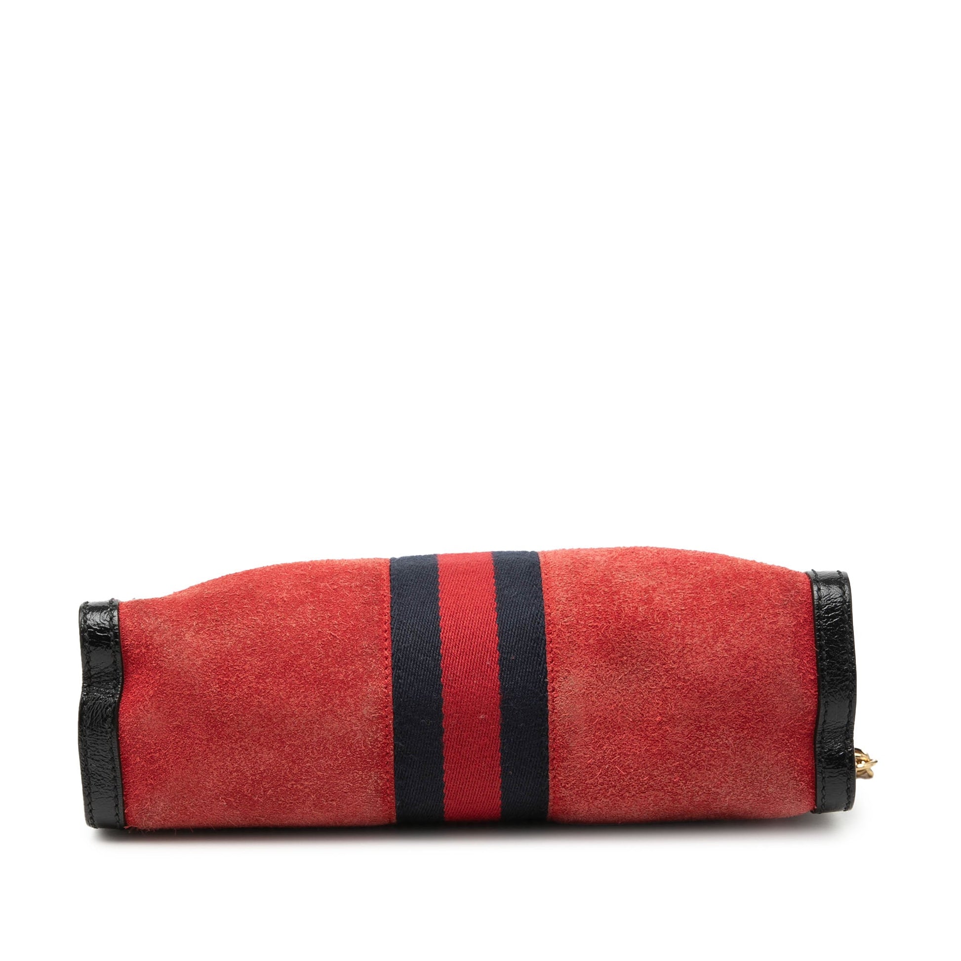 Gucci Small Suede Web Ophidia Chain Crossbody