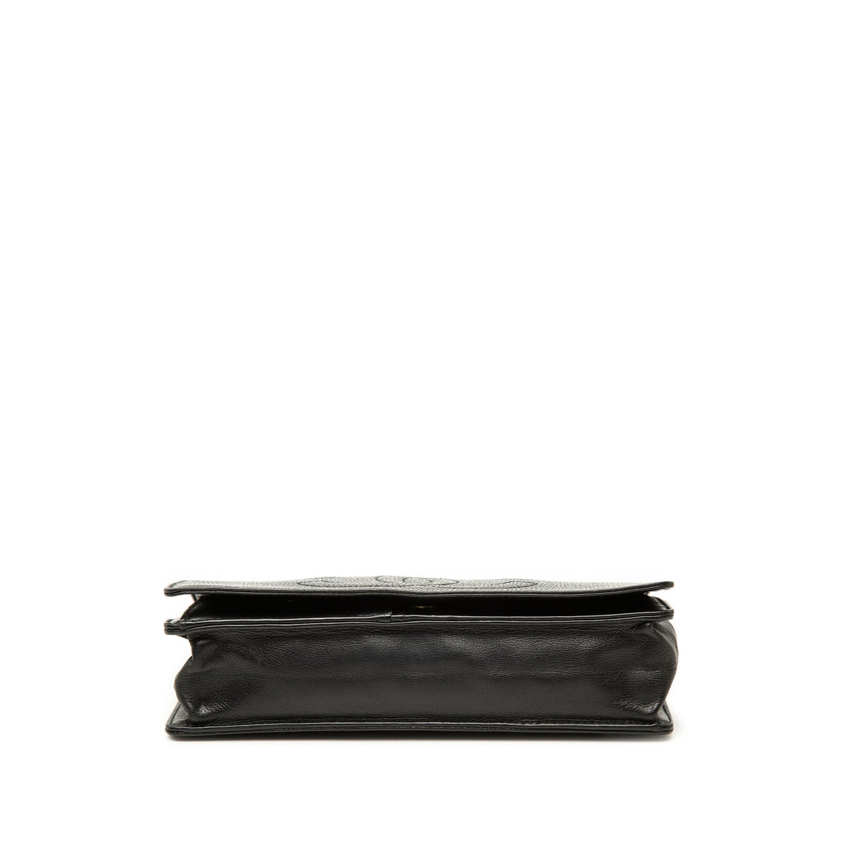 Chanel CC Caviar Wallet On Chain