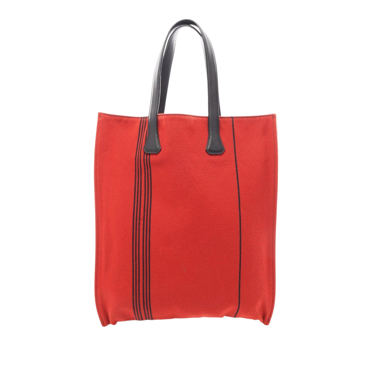 Hermès Toile Potamos Cabas GM — Red