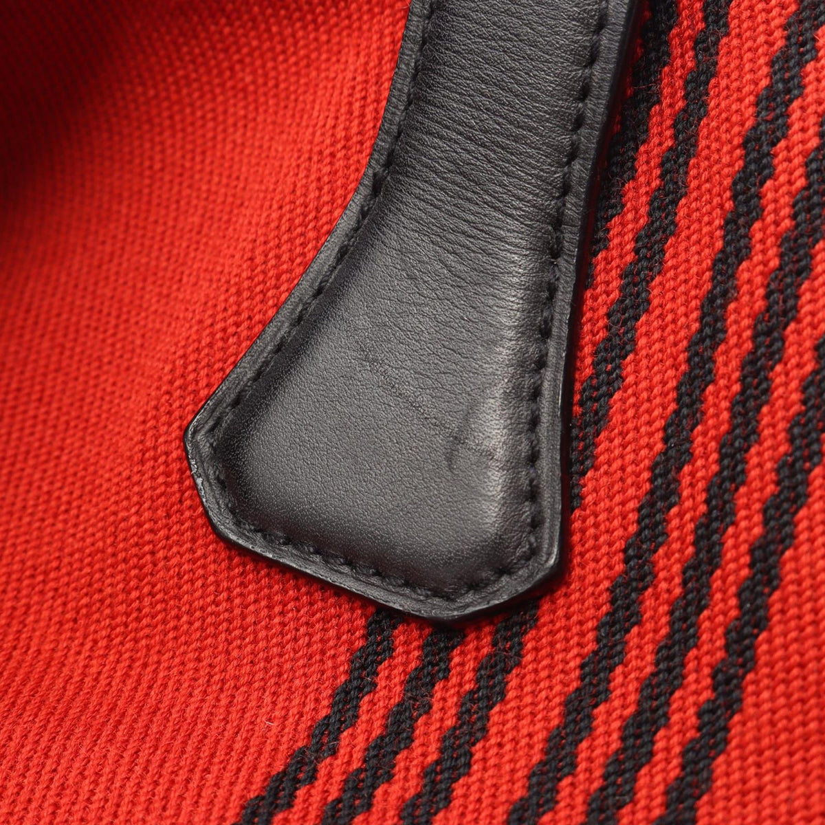 Hermès Toile Potamos Cabas GM — Red