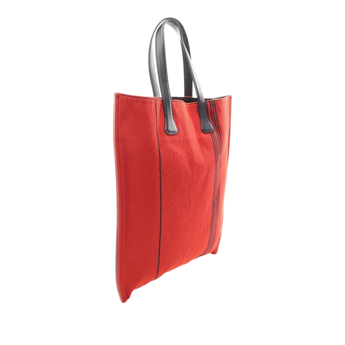Hermès Toile Potamos Cabas GM — Red