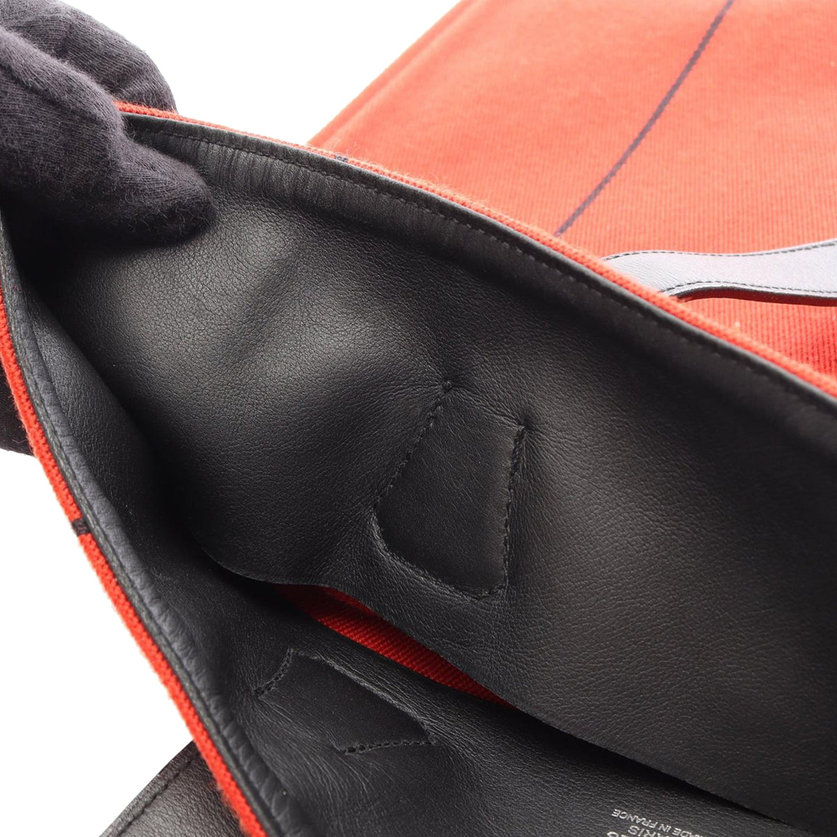Hermès Toile Potamos Cabas GM — Red