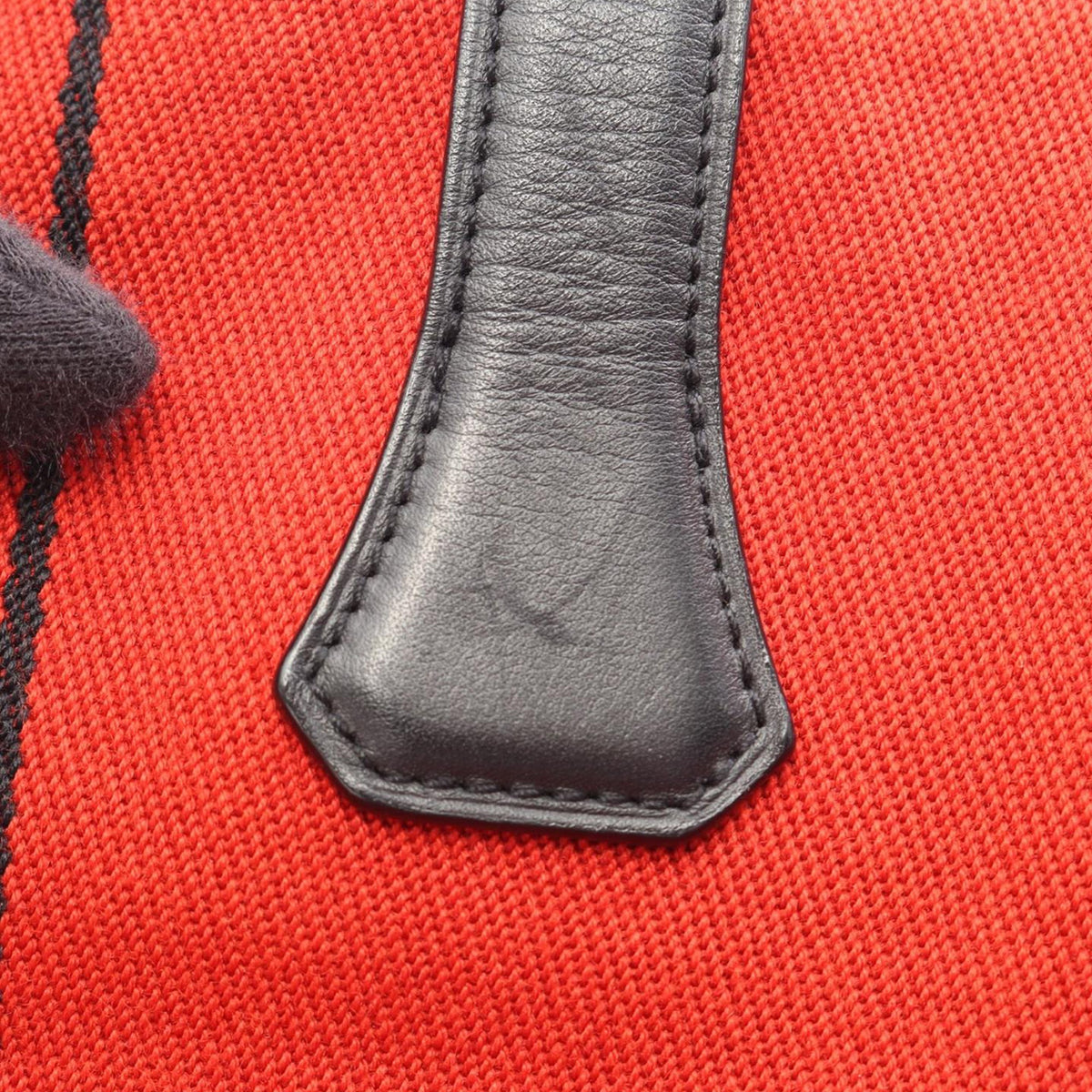 Hermès Toile Potamos Cabas GM — Red