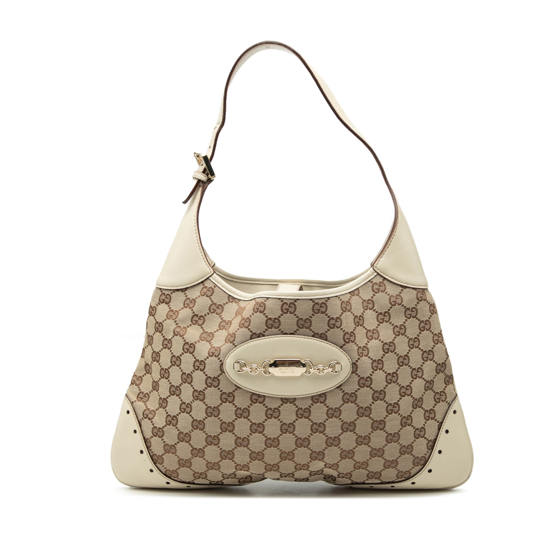 Gucci GG Canvas Punch Hobo