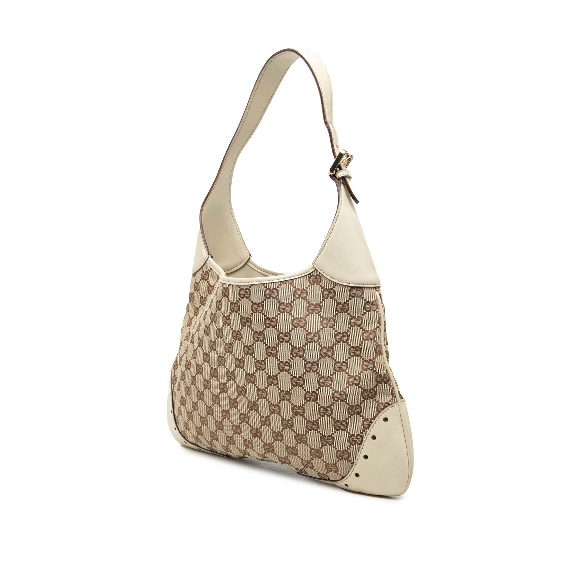 Gucci GG Canvas Punch Hobo