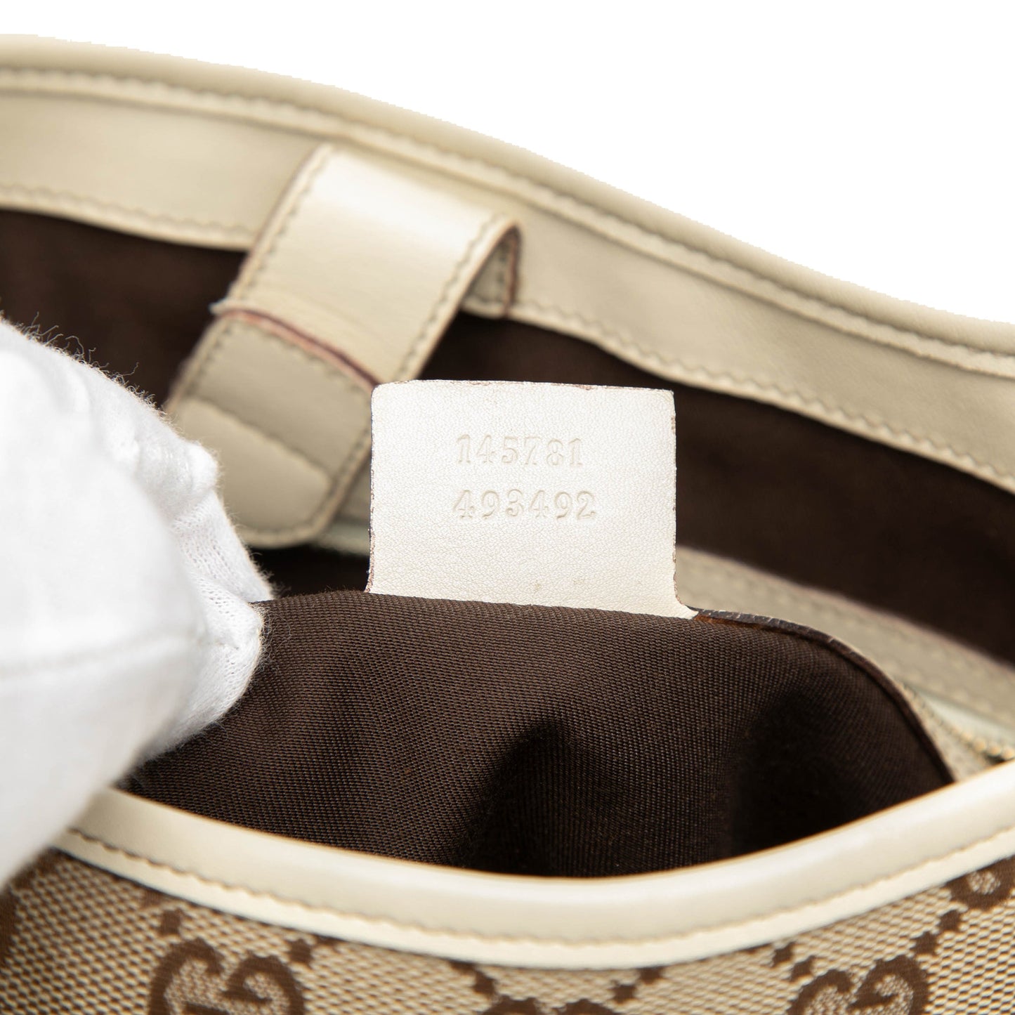 Gucci GG Canvas Punch Hobo