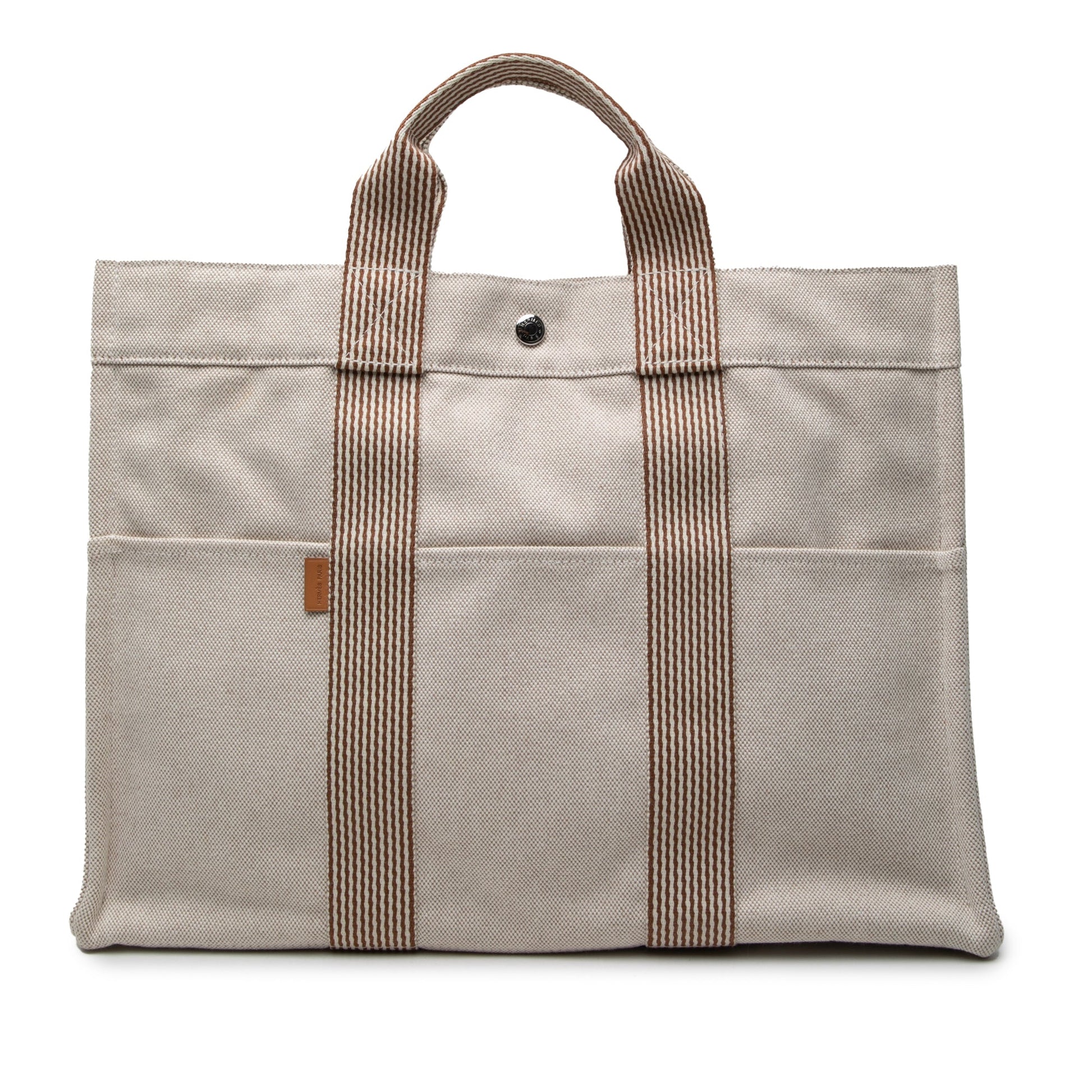 Hermès Canvas Fourre Tout MM
