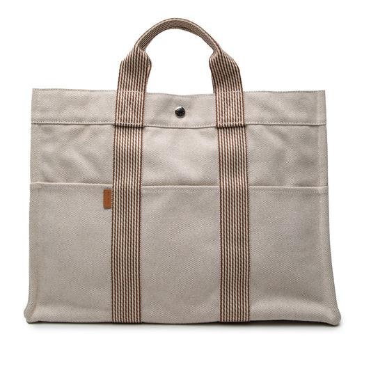 Hermès Canvas Fourre Tout MM