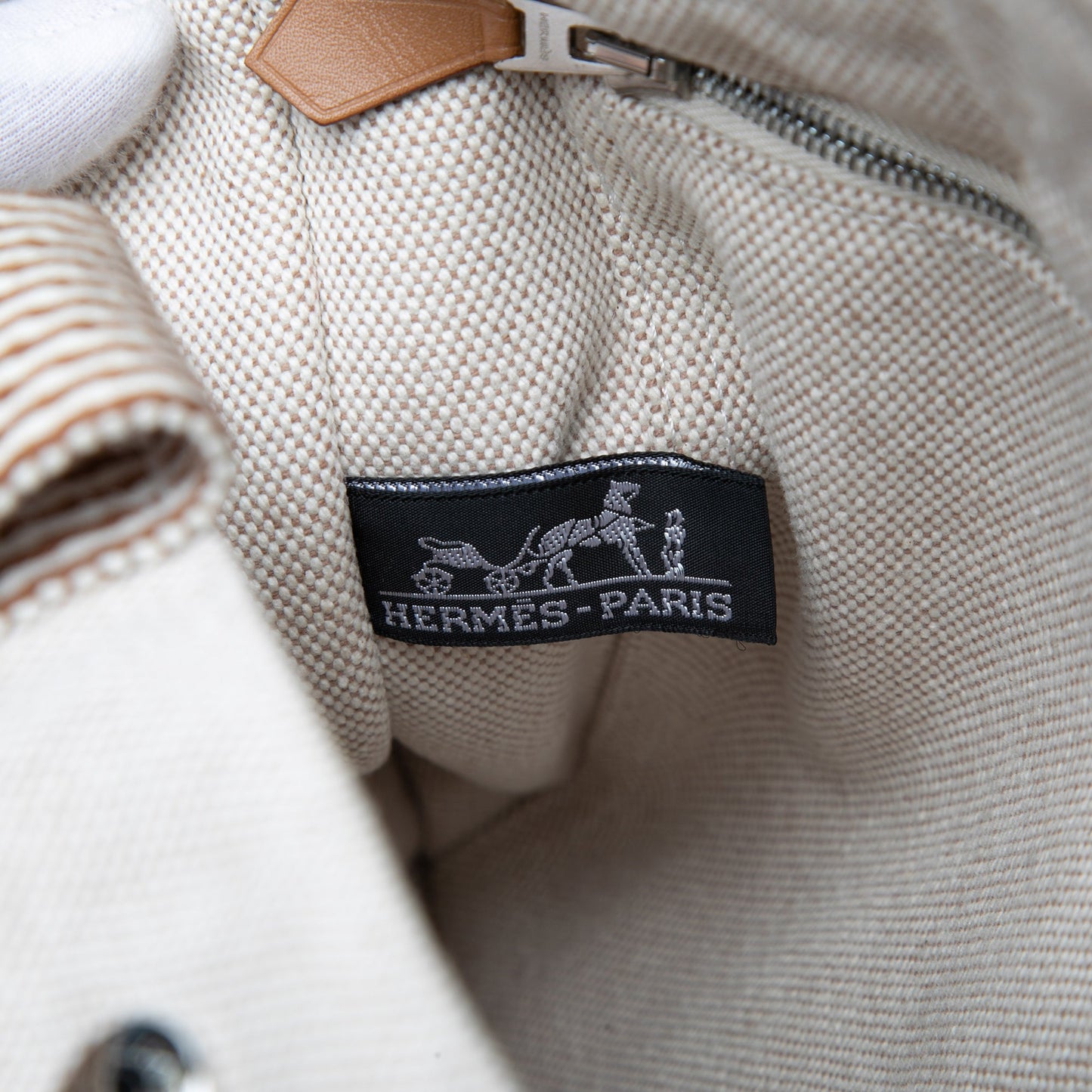 Hermès Canvas Fourre Tout MM