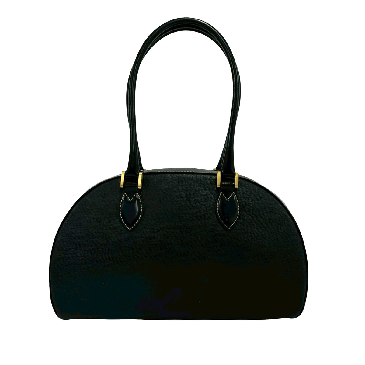 Burberry Leather Handbag — Black