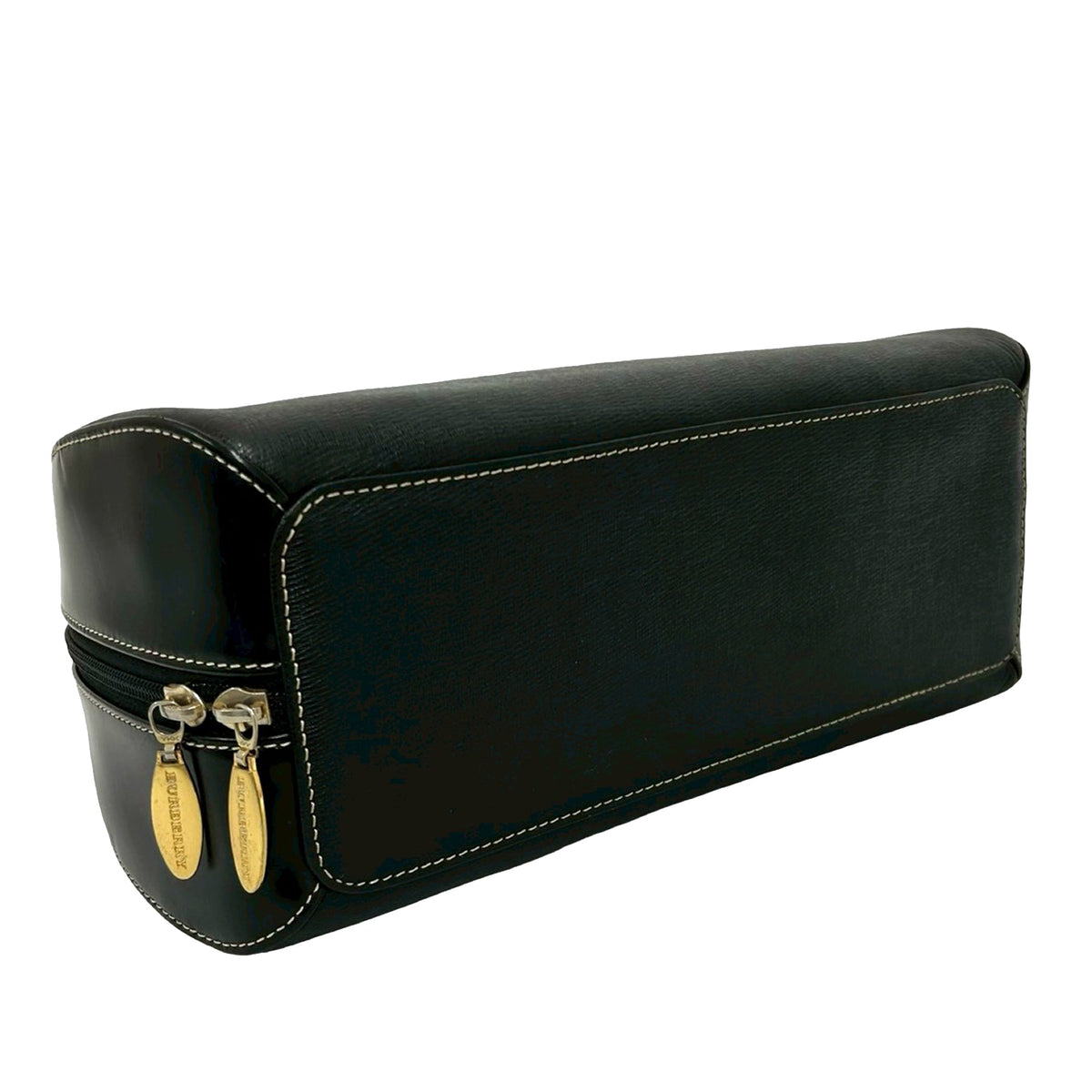 Burberry Leather Handbag — Black