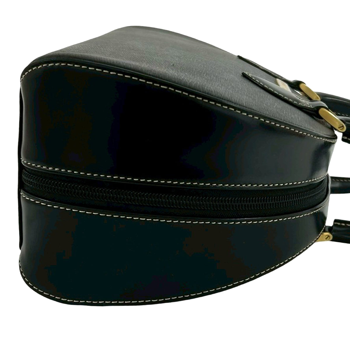 Burberry Leather Handbag — Black