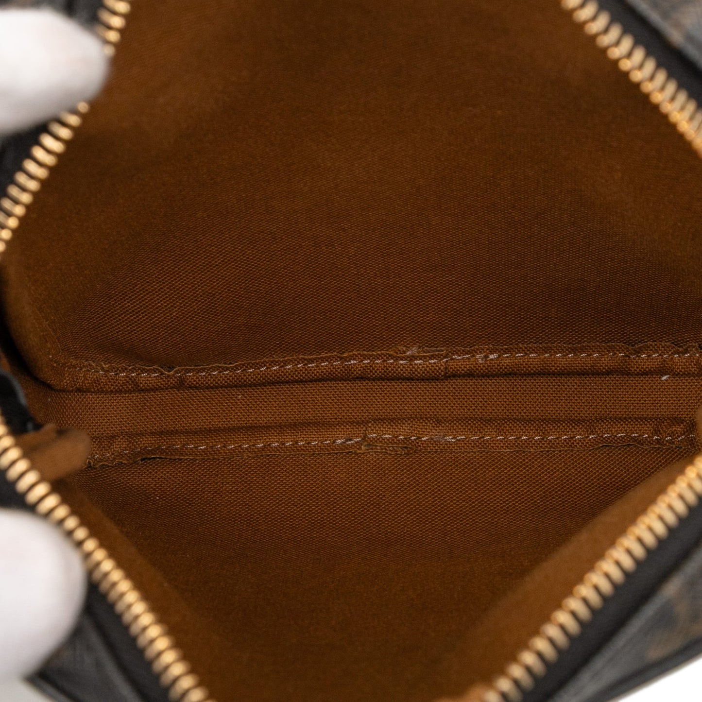 Celine Triomphe Coated Canvas Vertical Crossbody