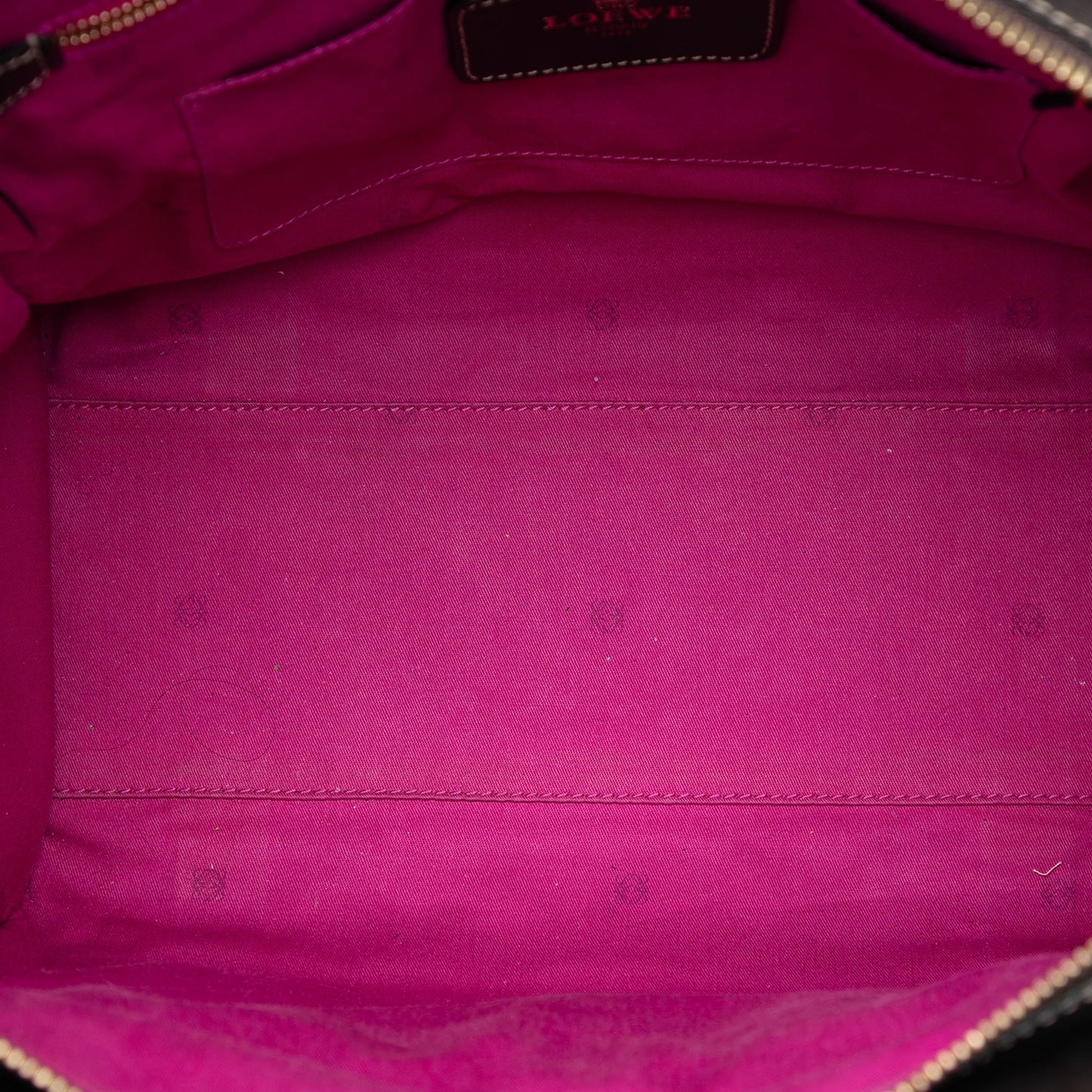 LOEWE Tricolor Leather Anagram Handbag