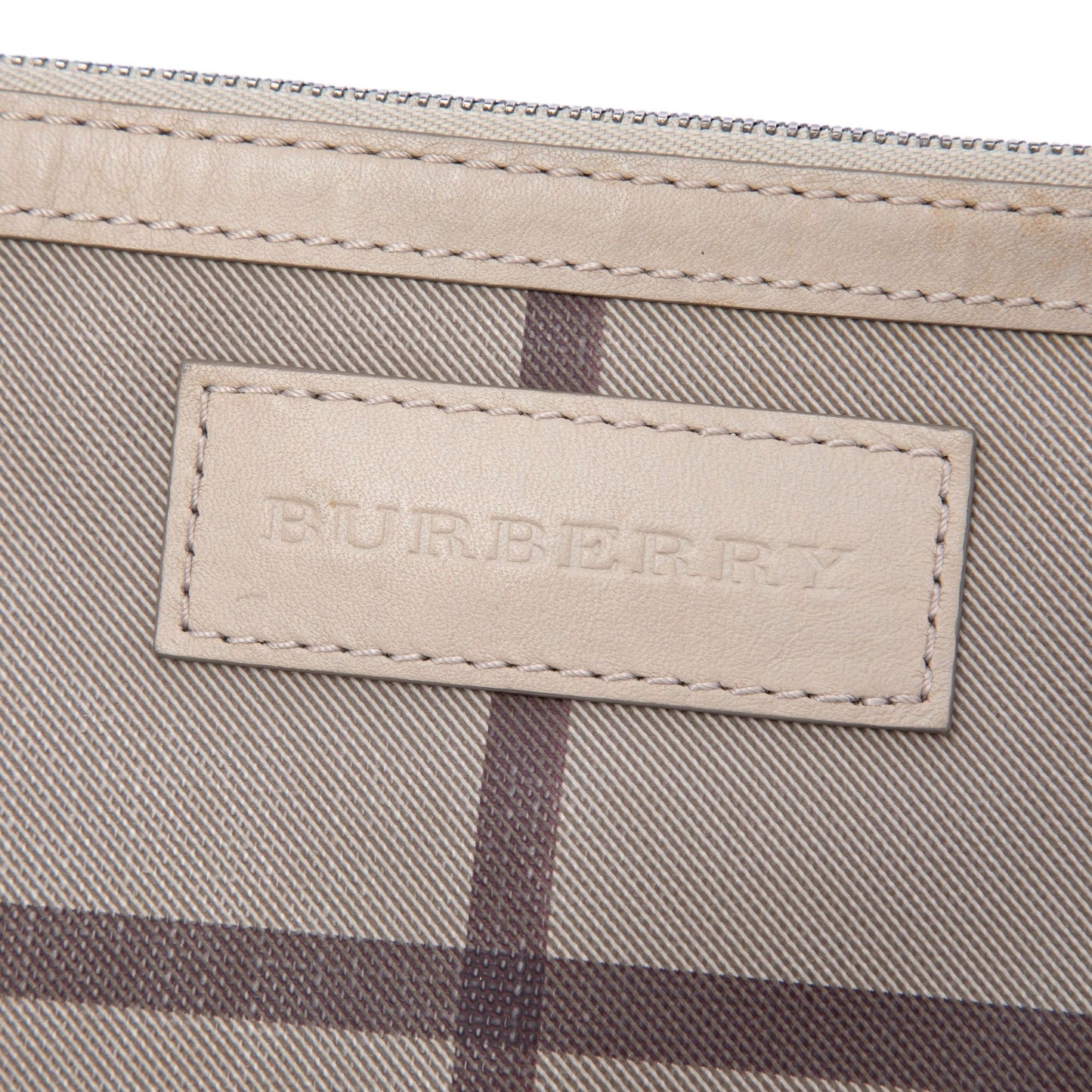 Burberry Small Smoke Check Coated Canvas Canterbury Tote
