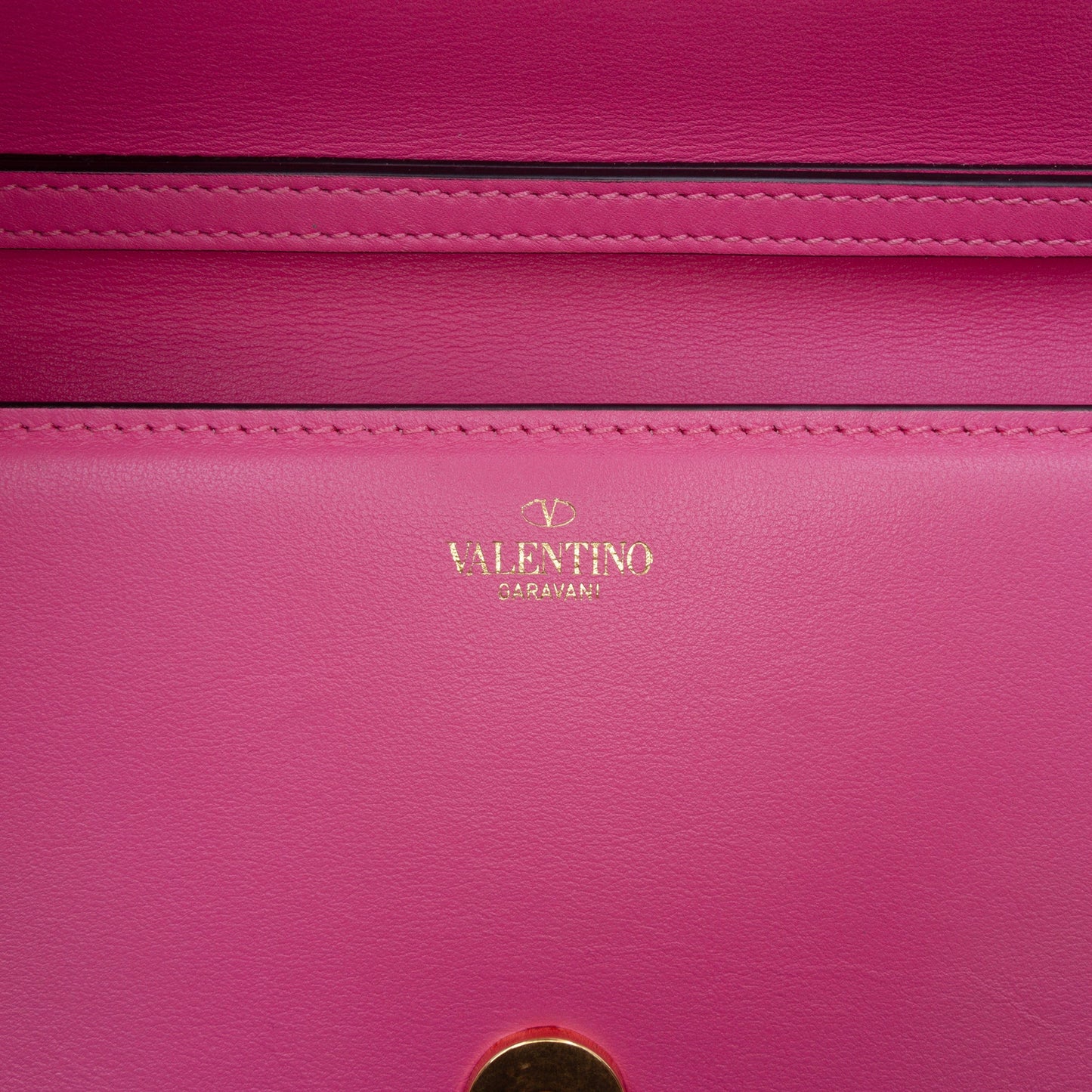 Valentino Medium Calfskin VLogo Loco Satchel