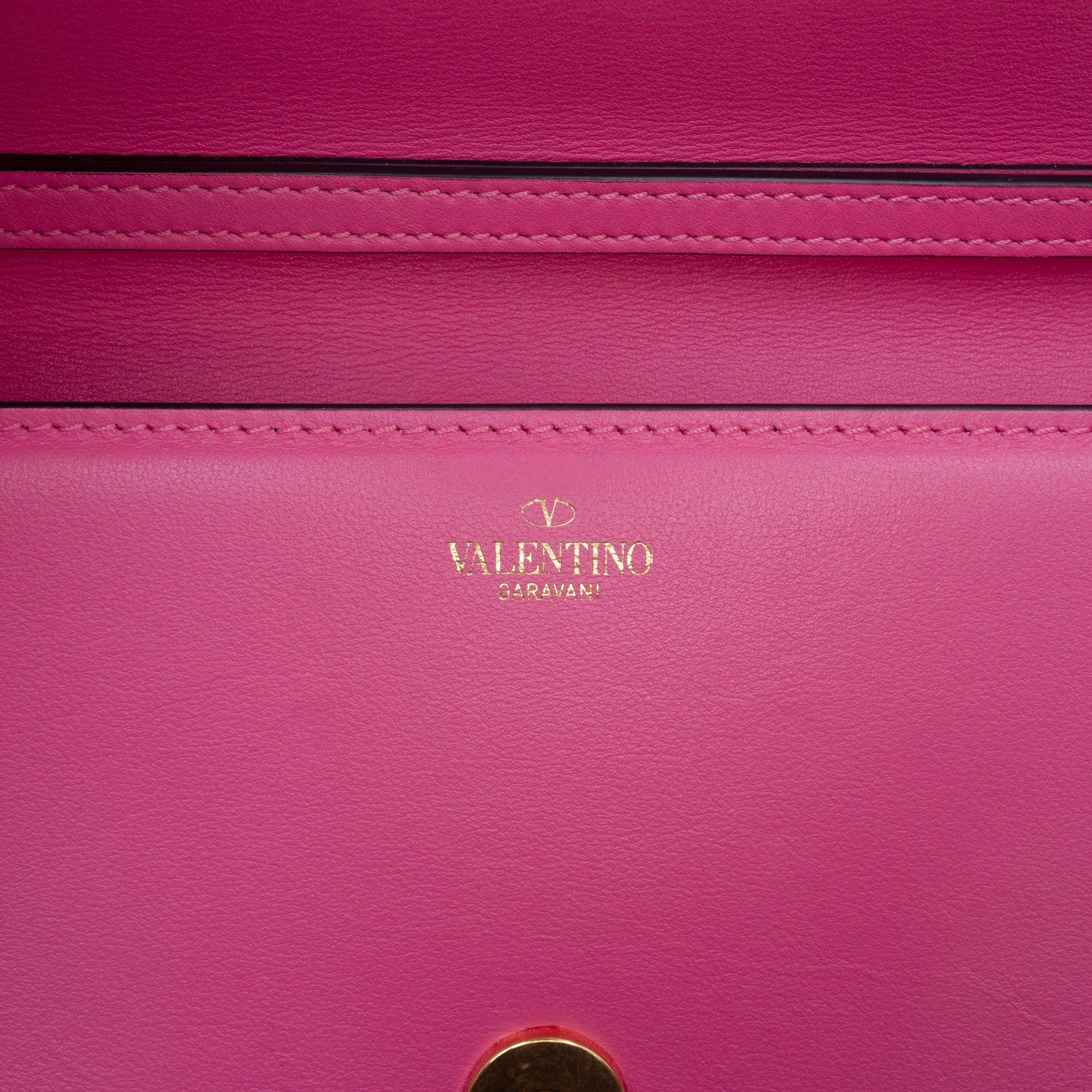 Valentino Medium Calfskin VLogo Loco Satchel