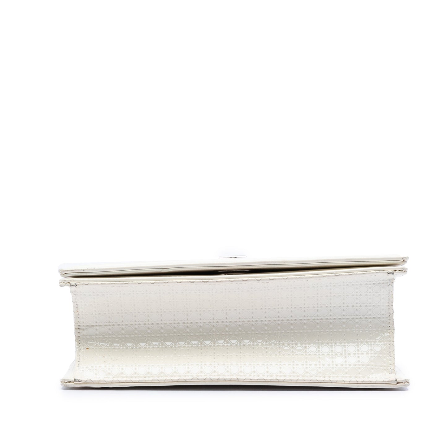 Dior Medium Patent Microcannage Diorama Flap