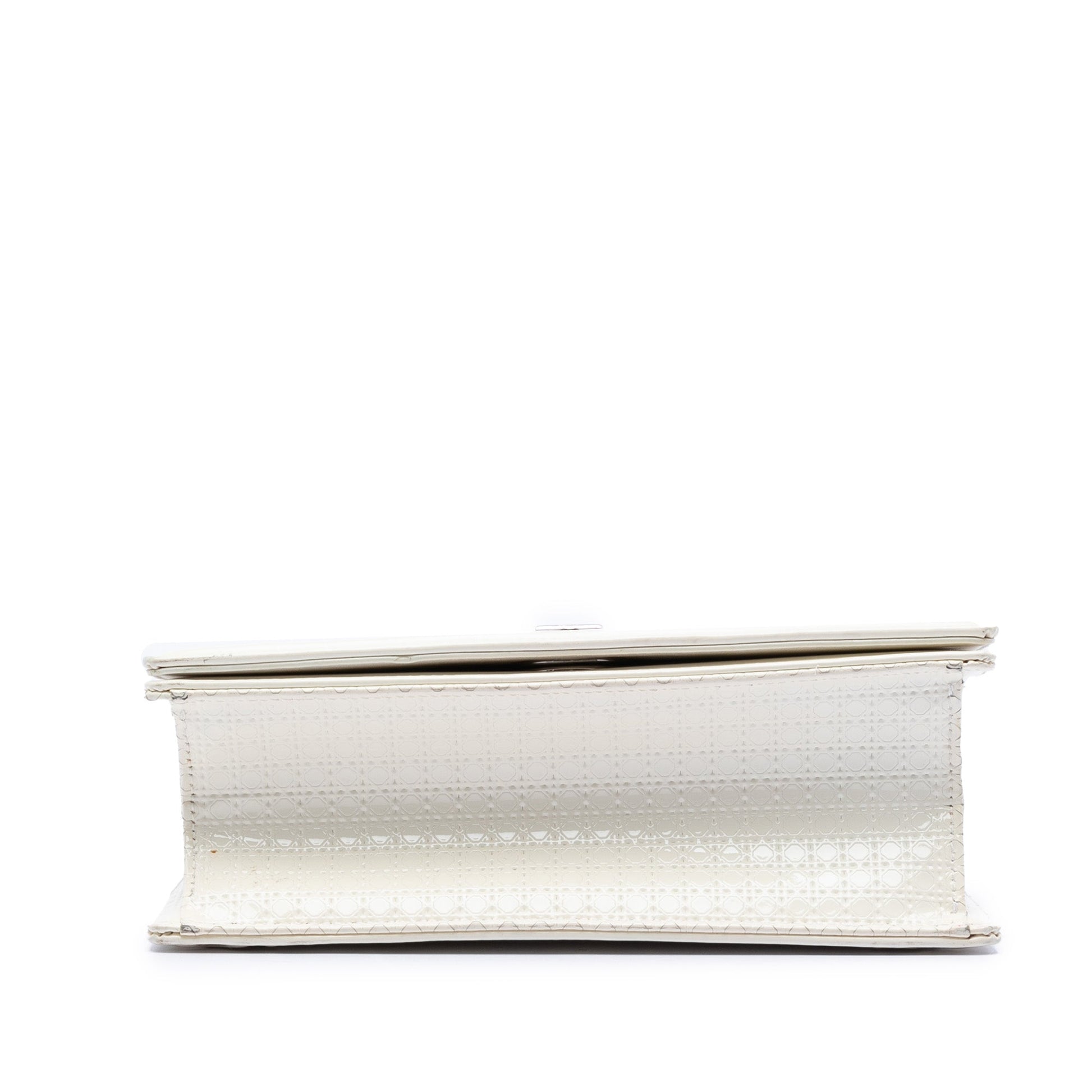 Dior Medium Patent Microcannage Diorama Flap