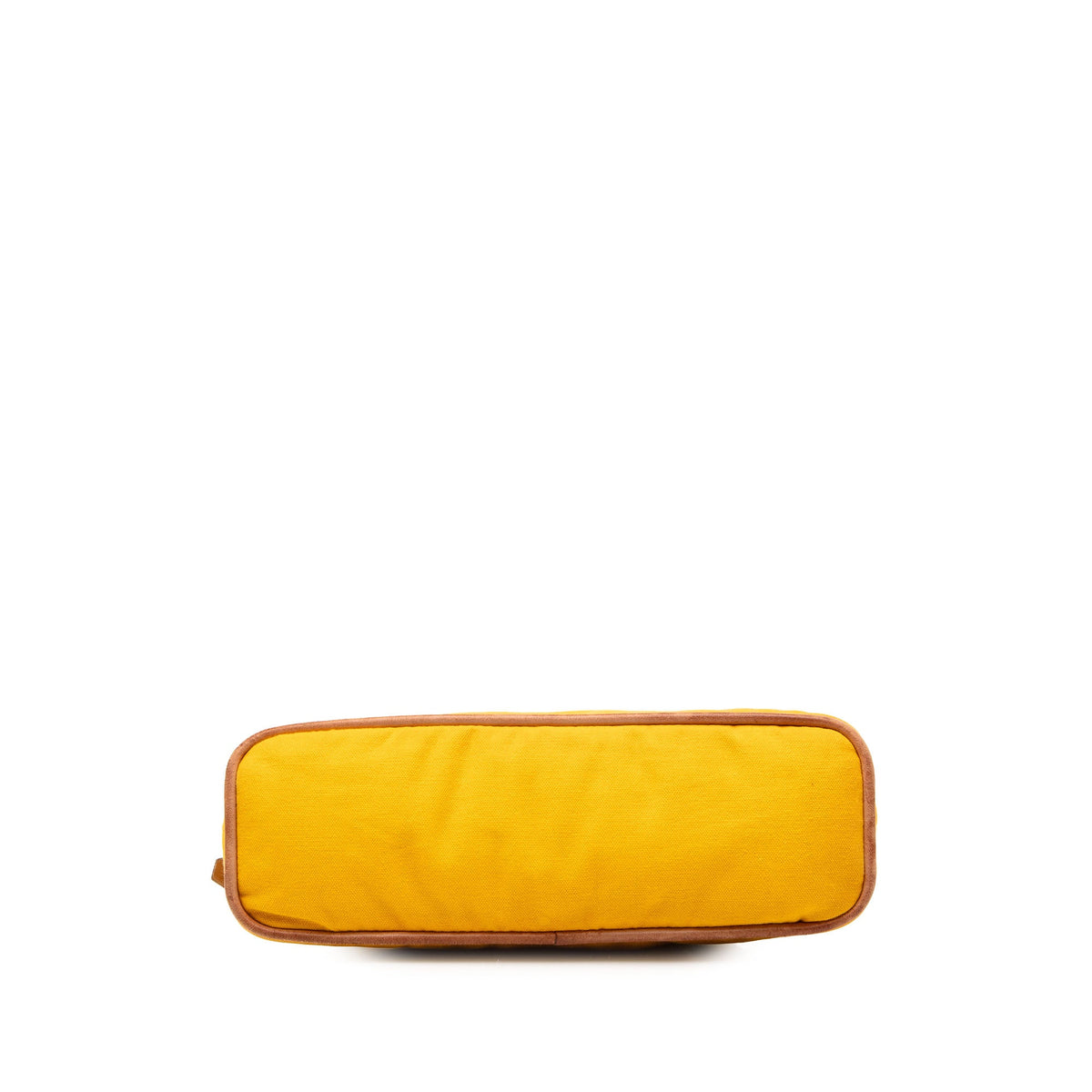 Hermès Toile Bolide Trousse De Voyage Pouch PM — Yellow