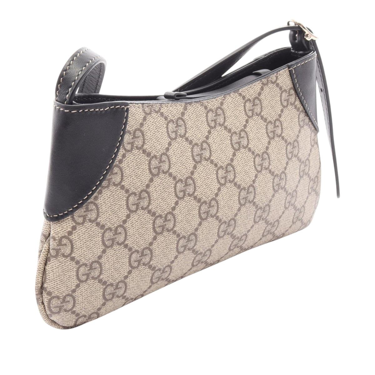 Gucci Small GG Canvas Emblem Shoulder Bag
