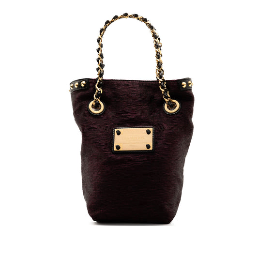 Louis Vuitton Limited Edition Metallic Jacquard Double Jeu Neo Alma Tote