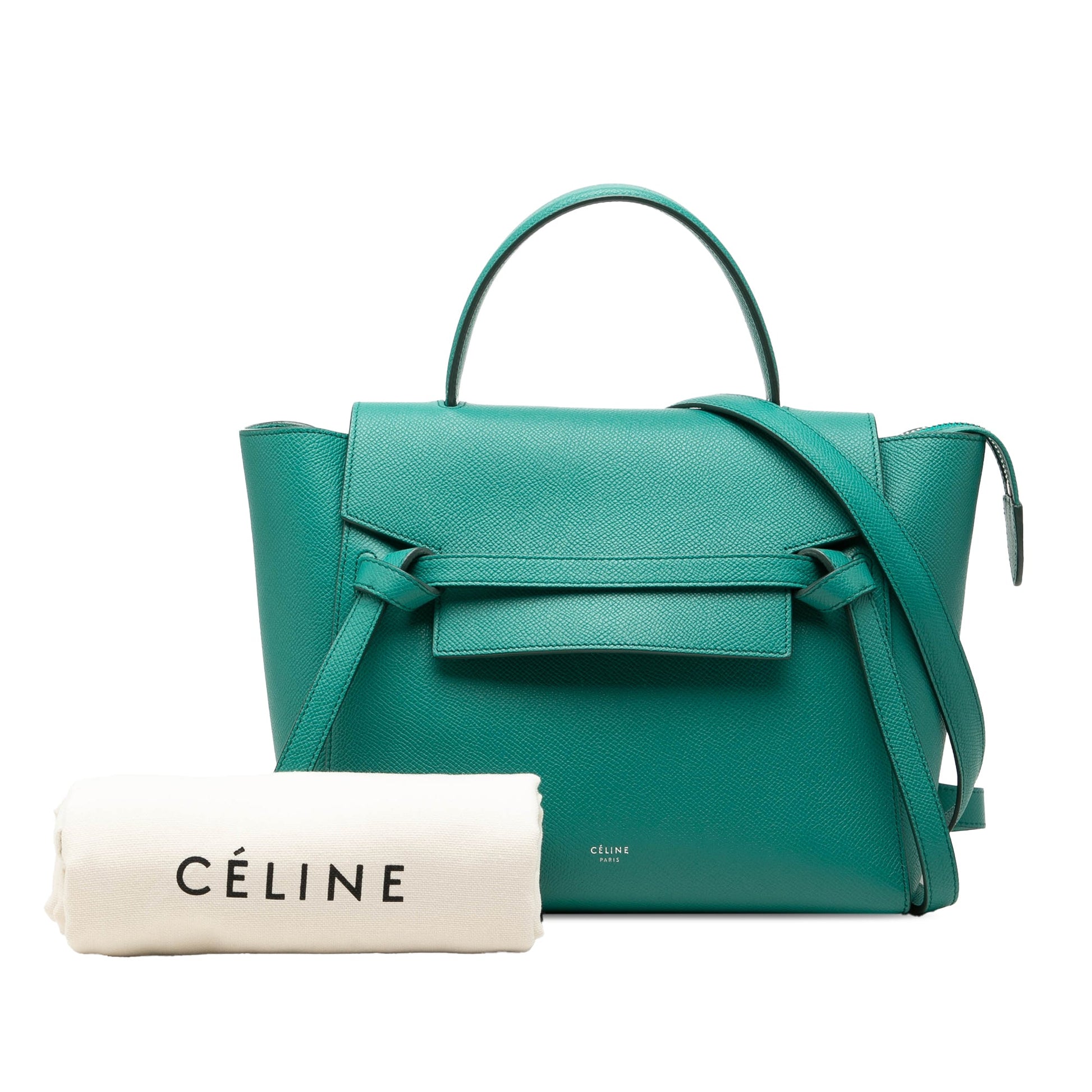 Celine Micro Grained Calfskin Belt Bag