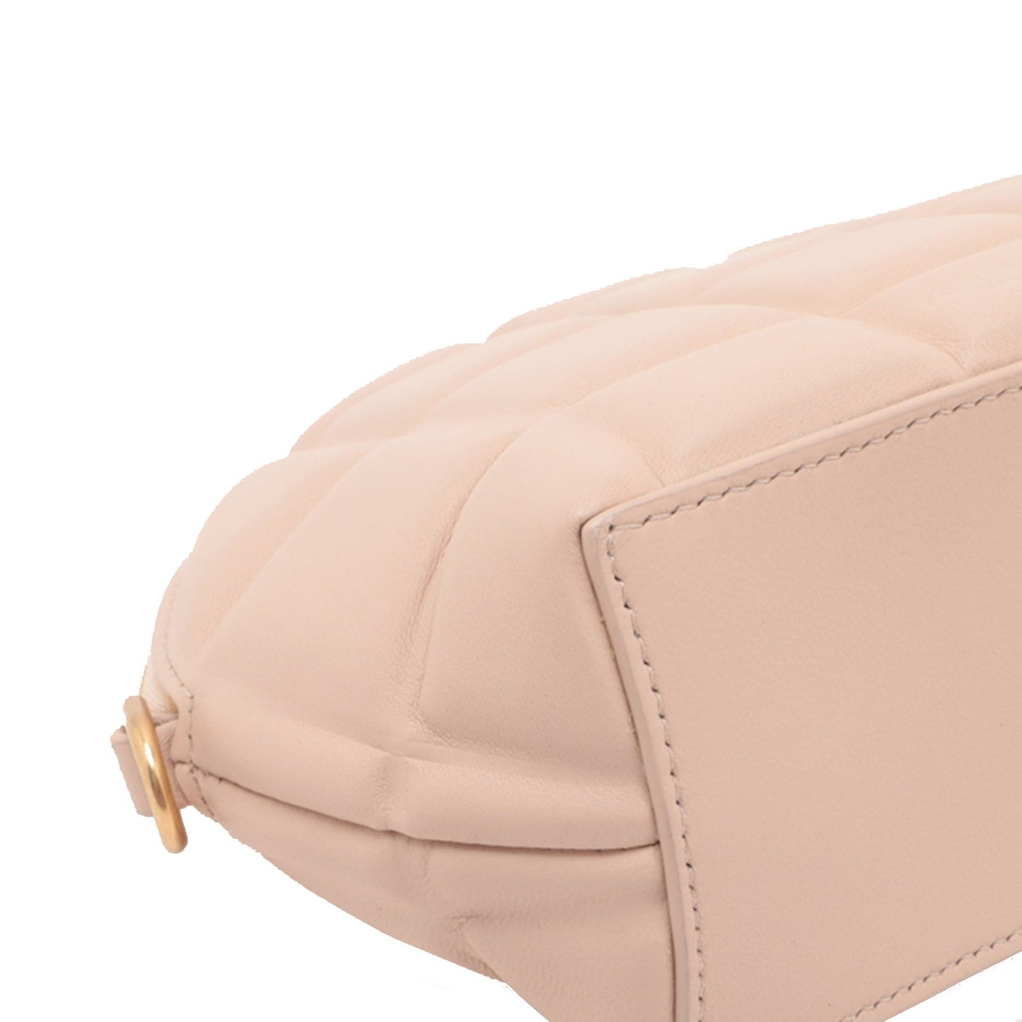 Bottega Veneta Mini Padded Nappa Half Moon Chain Crossbody