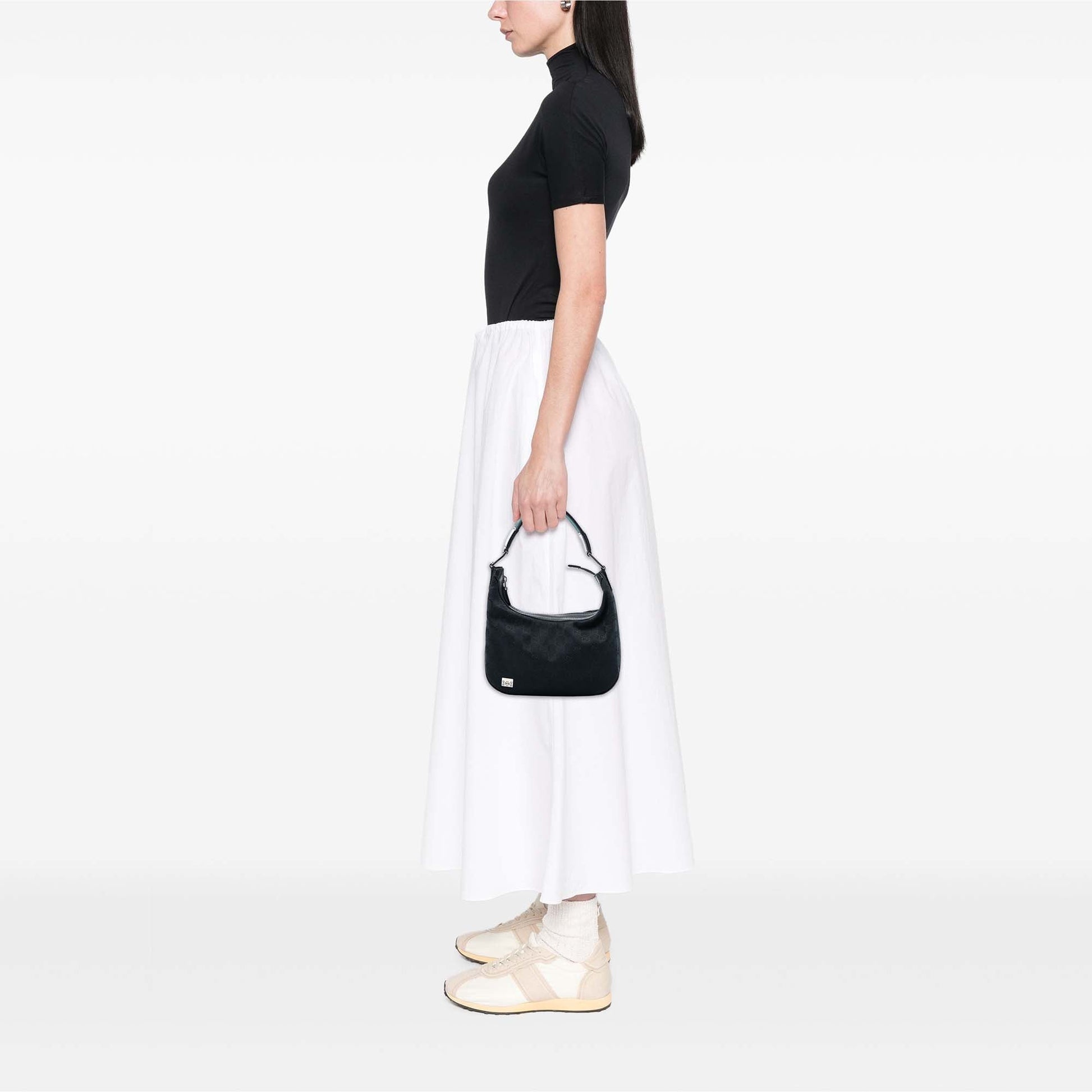 Gucci Small GG Canvas Web Pop Handbag