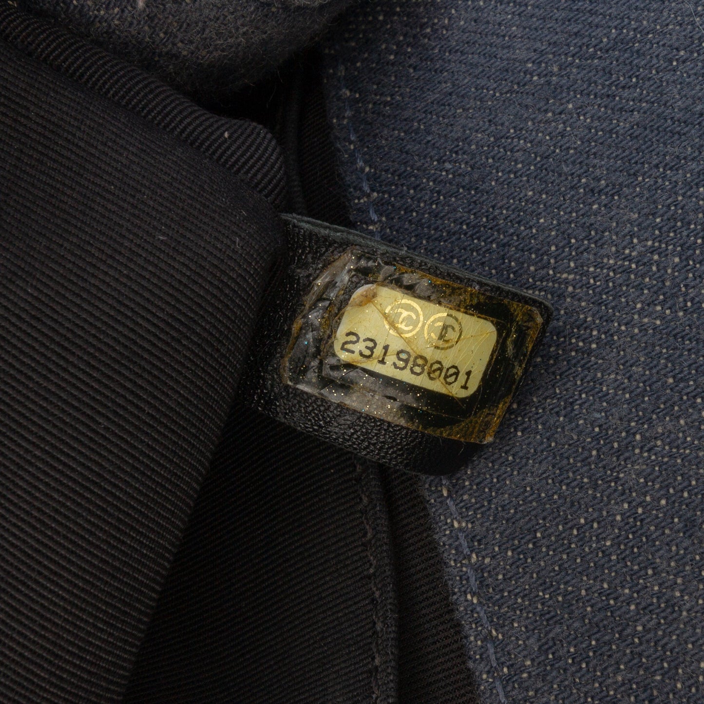 Chanel Medium Embossed Denim Boy Flap
