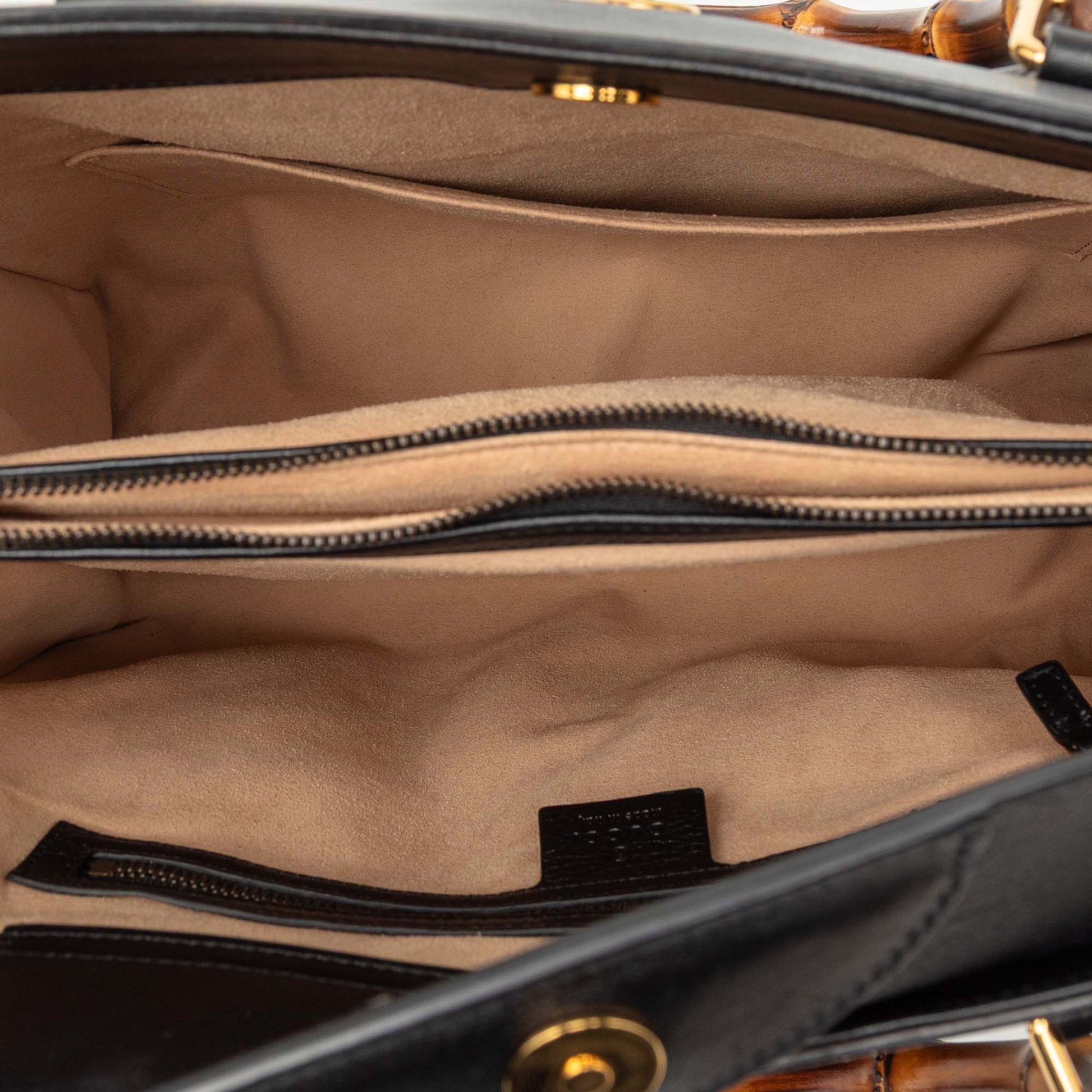 Gucci Large Calfskin Bamboo Diana Satchel
