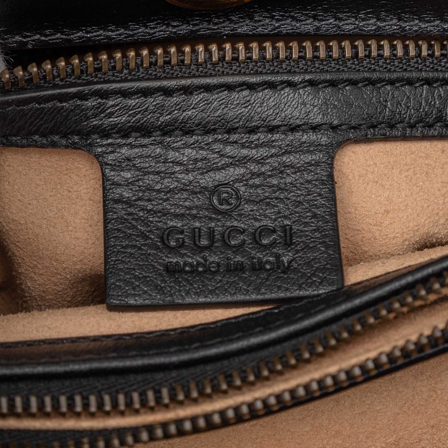 Gucci Large Calfskin Bamboo Diana Satchel