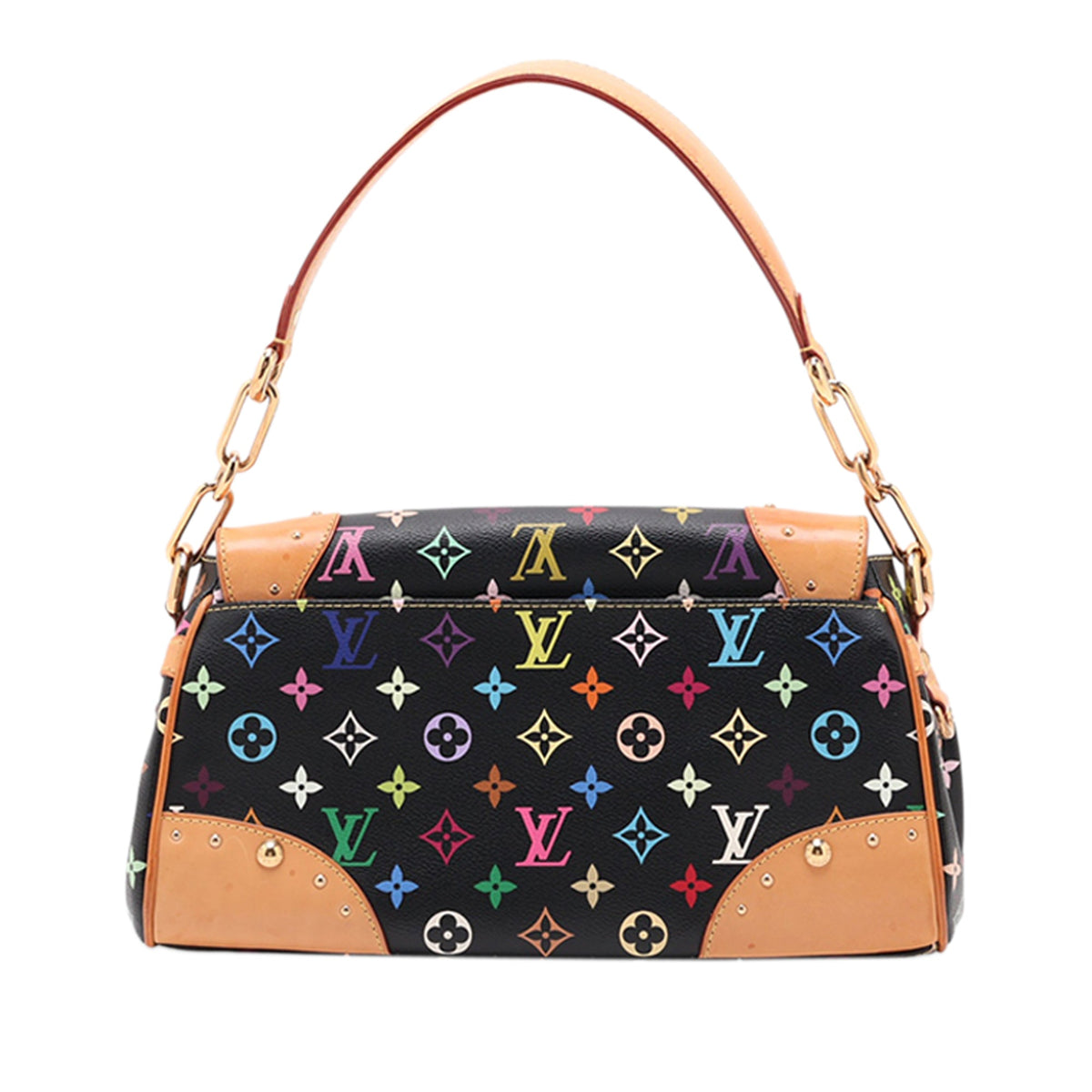 Louis Vuitton Monogram Multicolore Beverly MM — Black