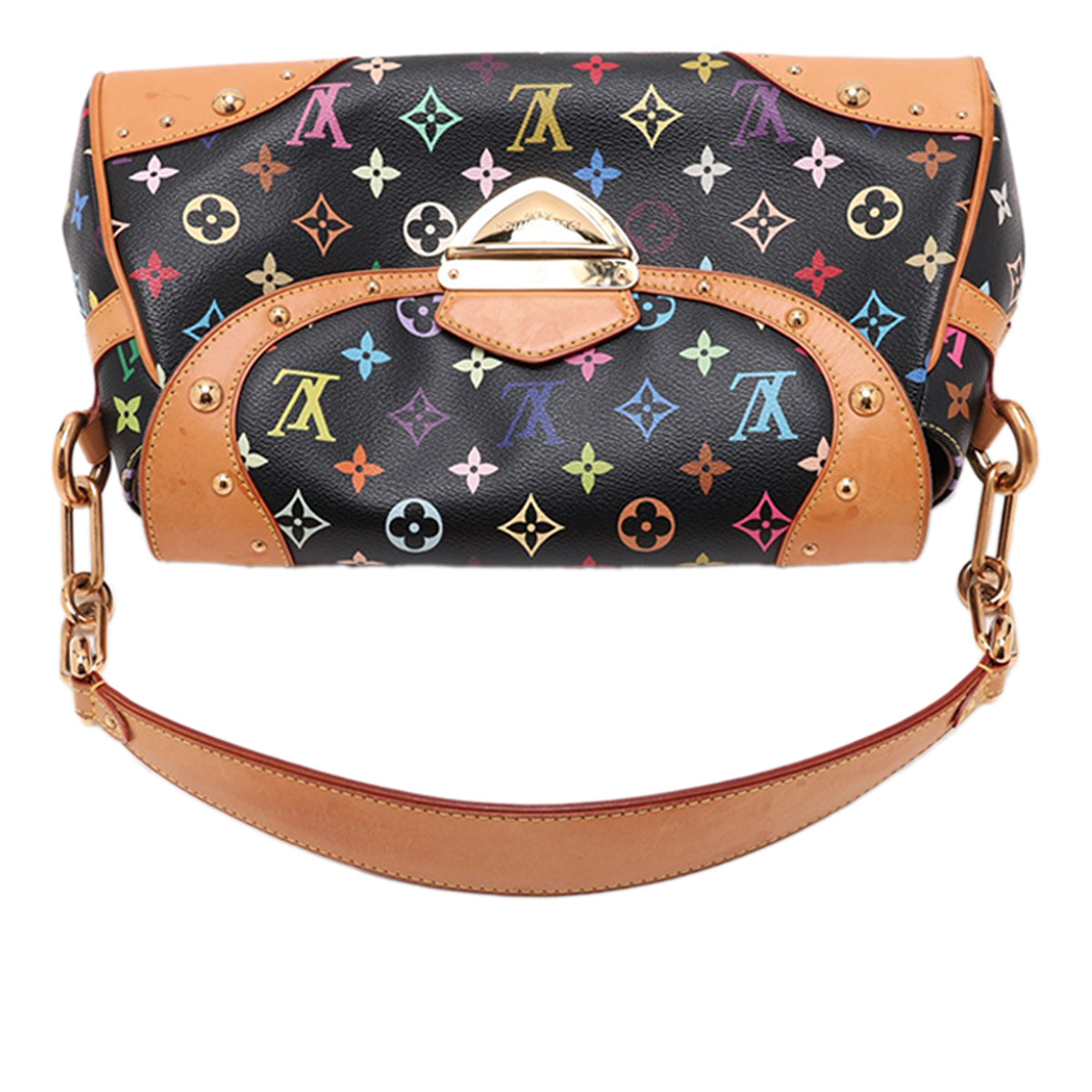 Louis Vuitton Monogram Multicolore Beverly MM — Black