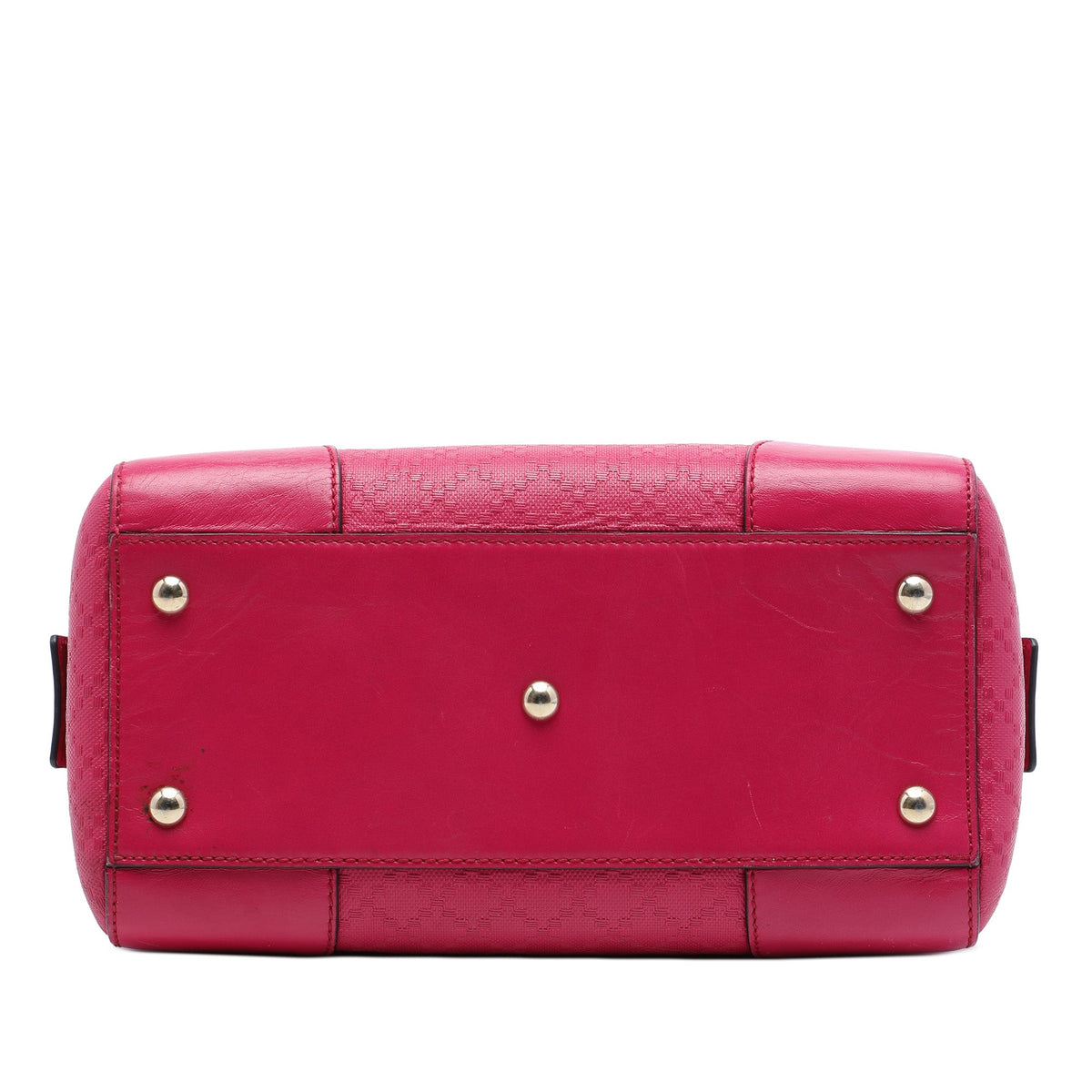 Gucci Diamante Bright Calfskin Boston Bag