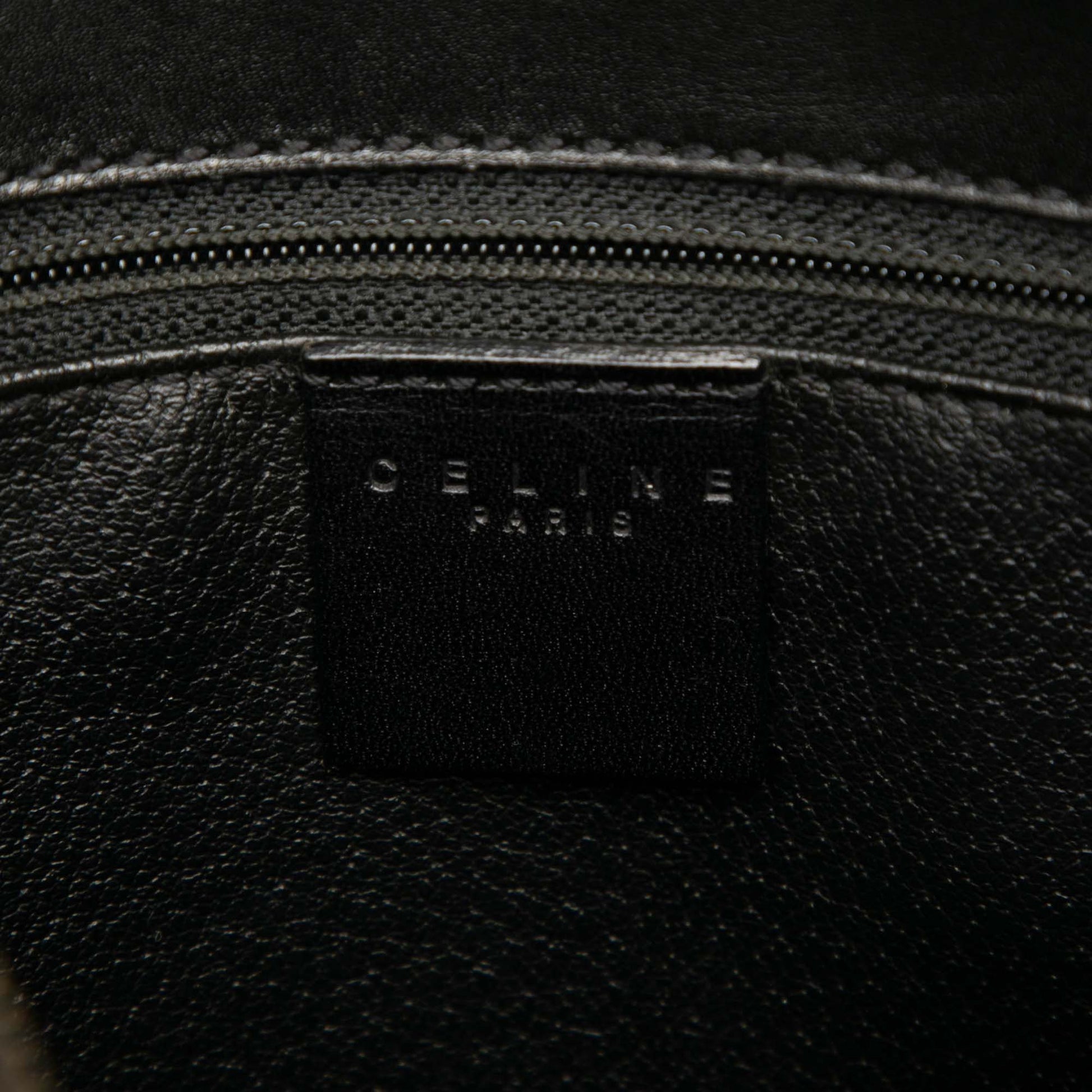 Celine Macadam Coated Canvas Handbag
