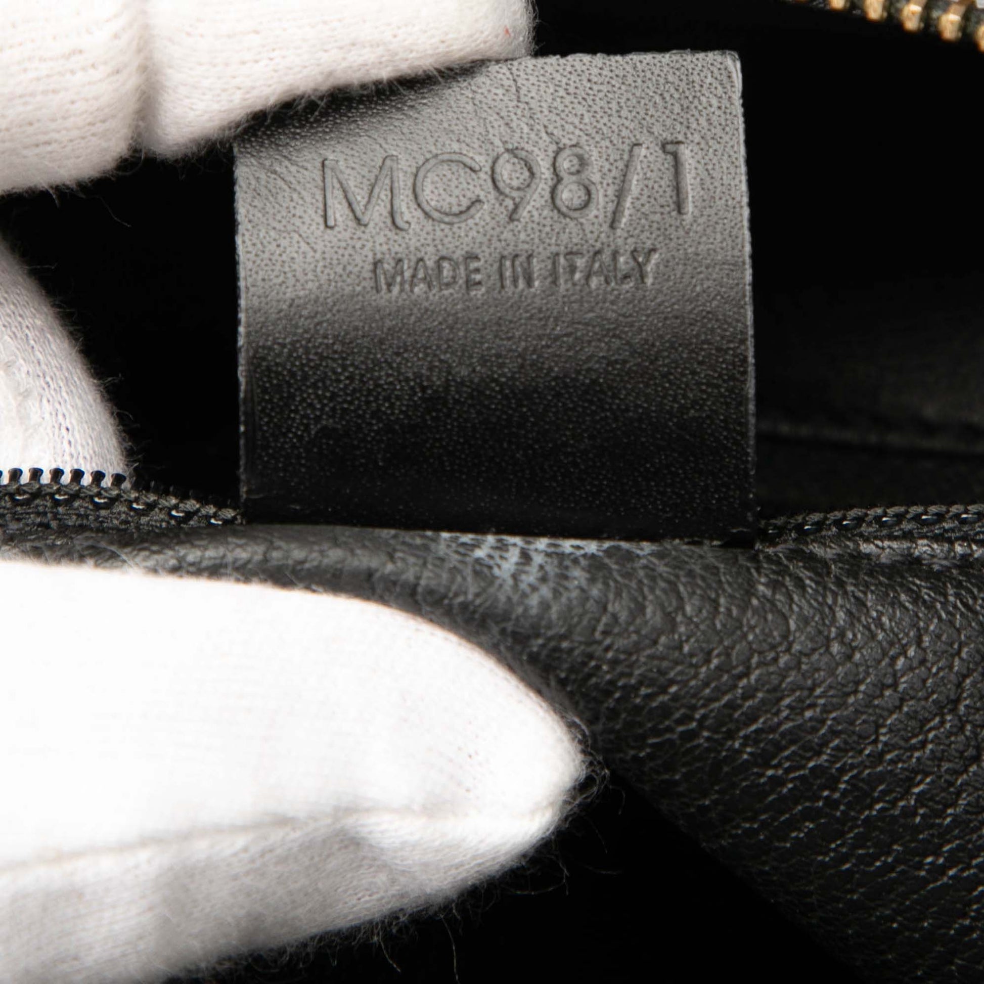 Celine Macadam Coated Canvas Handbag